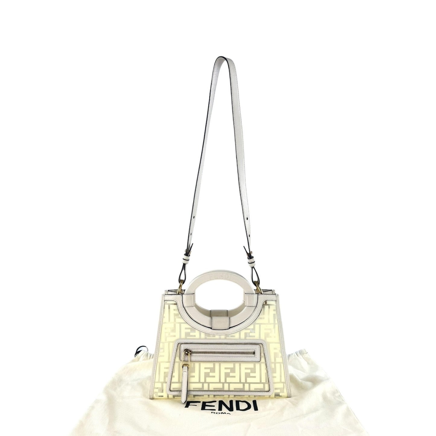 Fendi Zucca Runway Shopper Tote