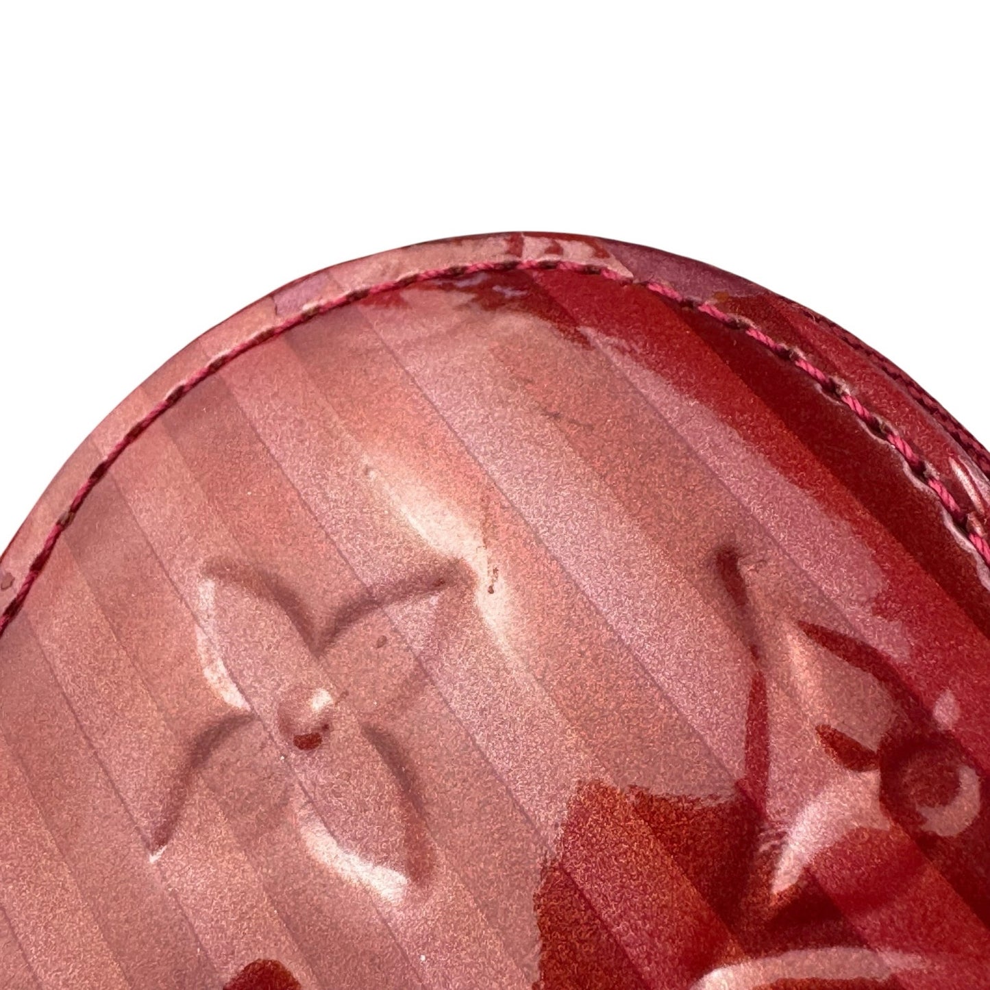 Louis Vuitton Vernis Striped Heart Zippy Pouch