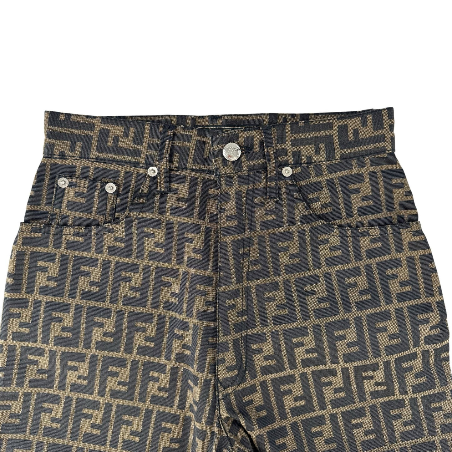 Fendi Vintage Zucca Print Pant