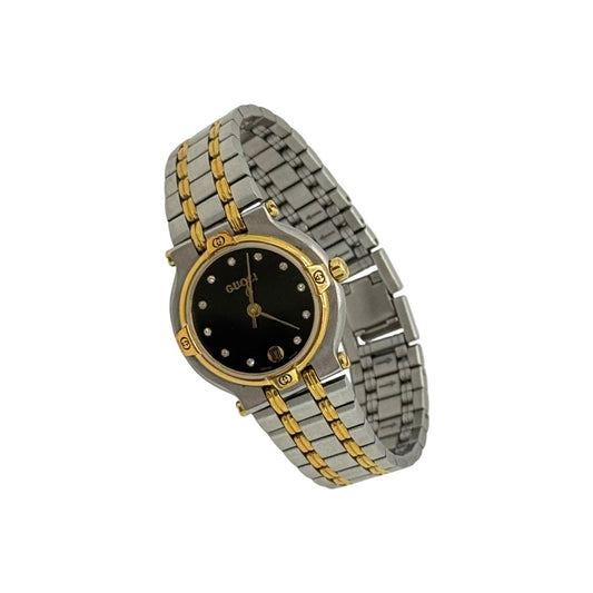 Gucci Vintage 9000L Diamond Watch