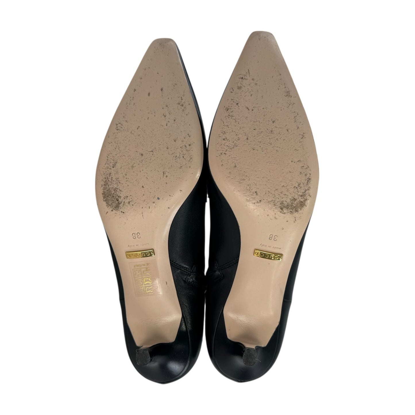 Gucci Horsebit Heeled Boots