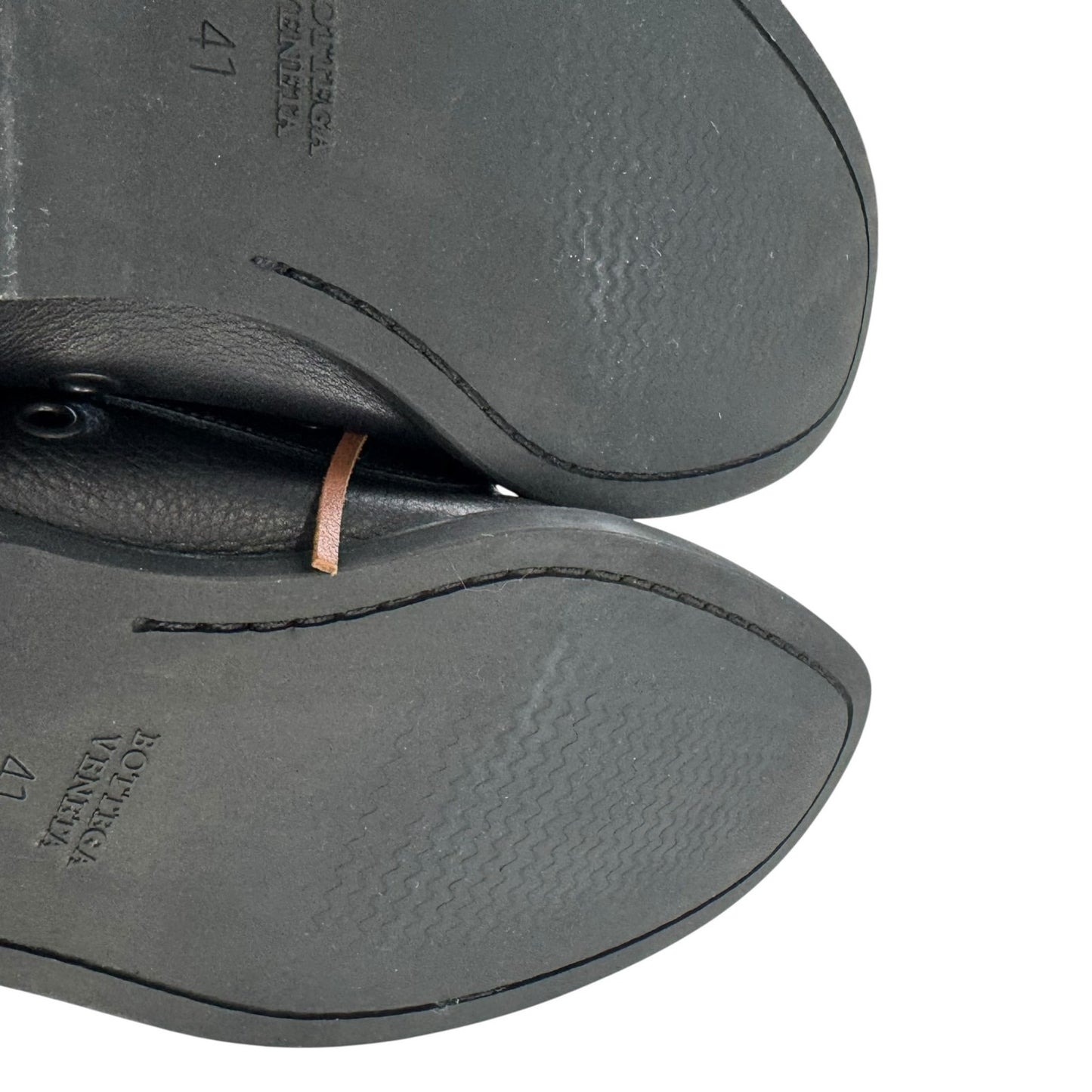 Bottega Veneta Leather Boat Shoes