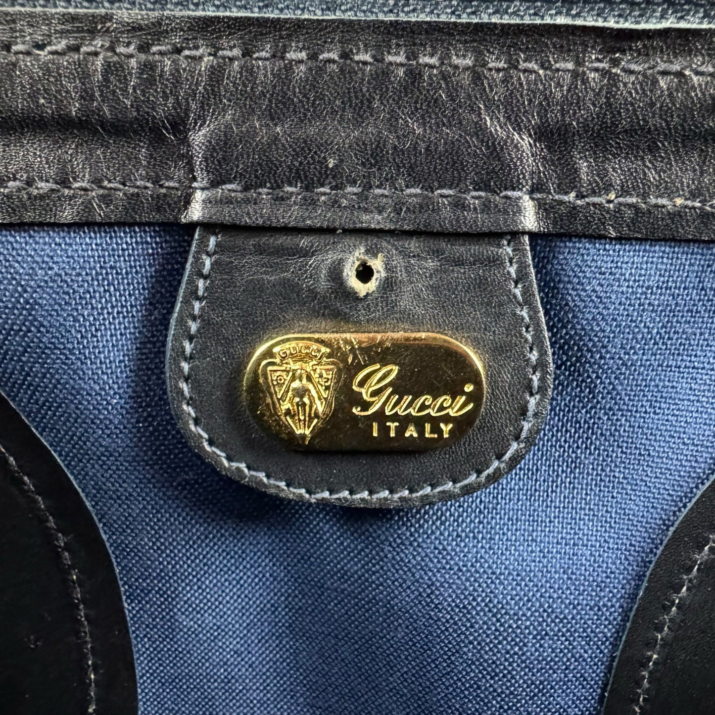 Gucci Vintage Micro GG Travel Bag