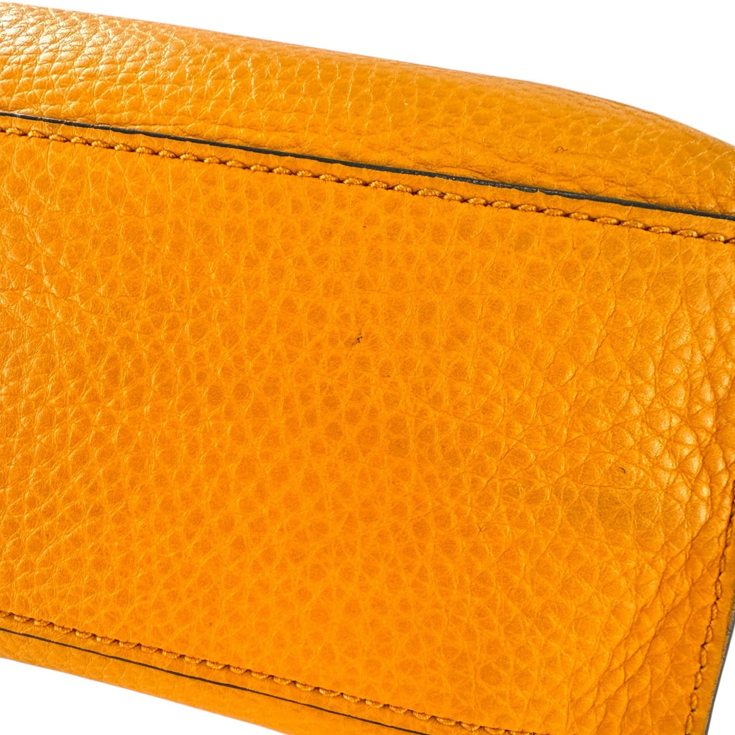 Gucci Orange Bamboo Two-Way Bag