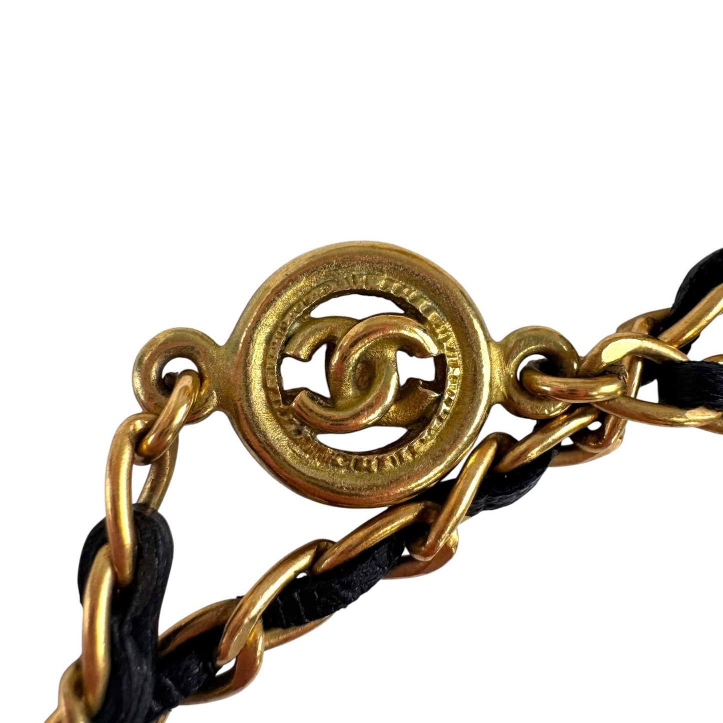 Chanel Vintage CC Long Wrap Necklace