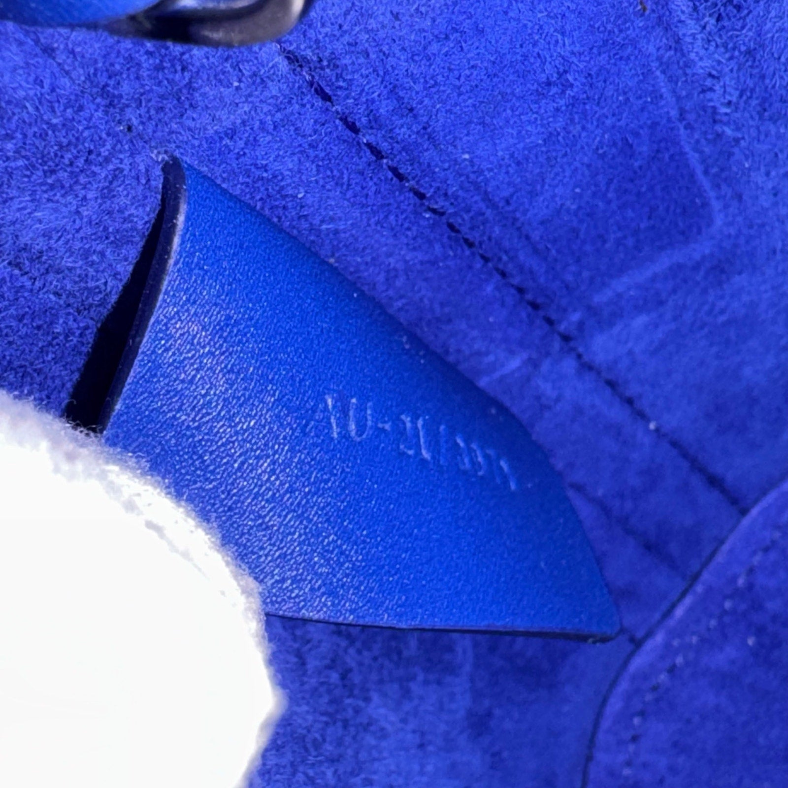 Ferragamo Royal Blue Gancini Mini Hobo Two-Way Bag