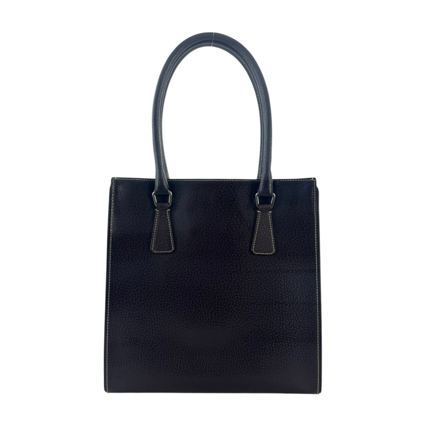 Prada Vintage Leather Tote Bag