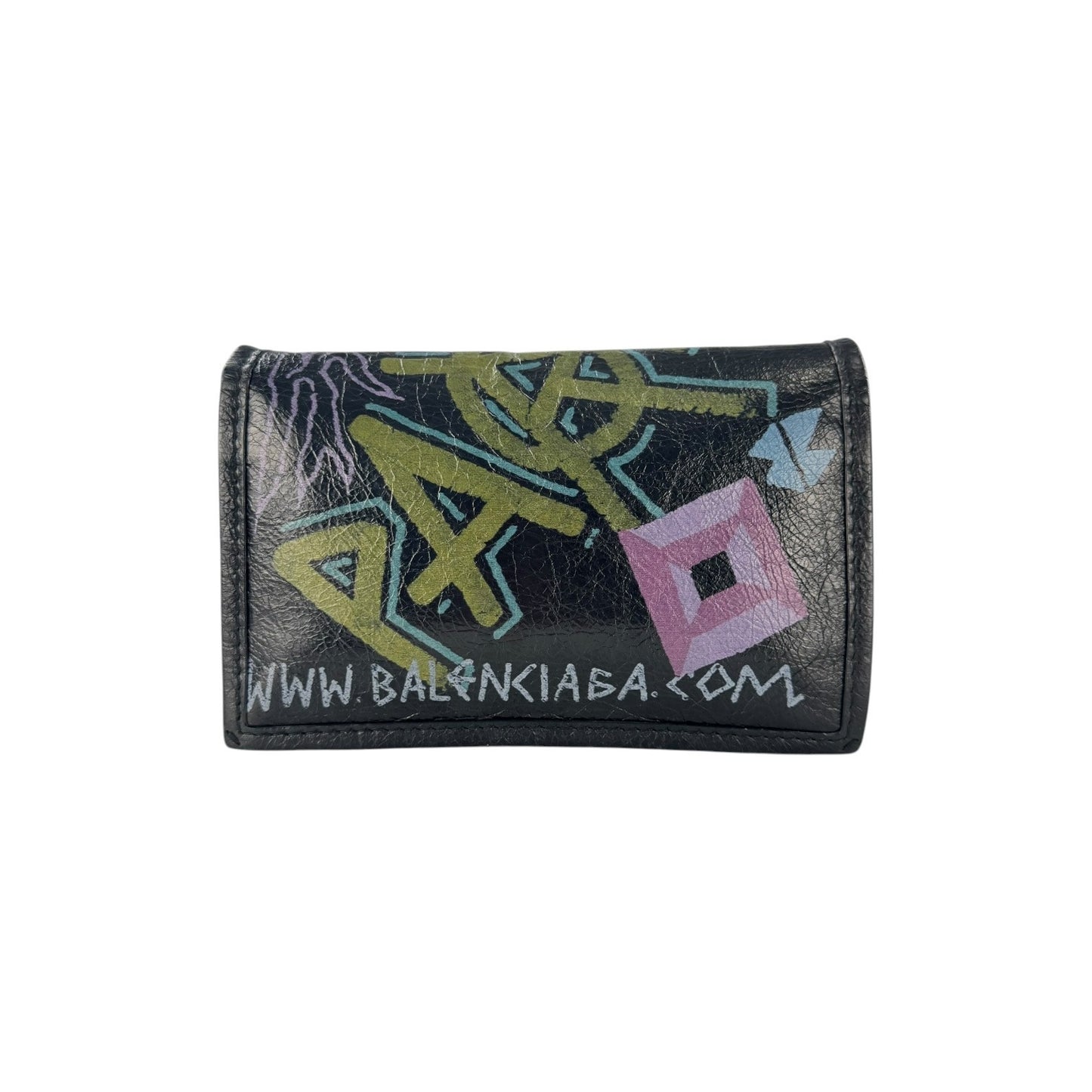 Balenciaga Graffiti Bazar Wallet-On-Chain Bag