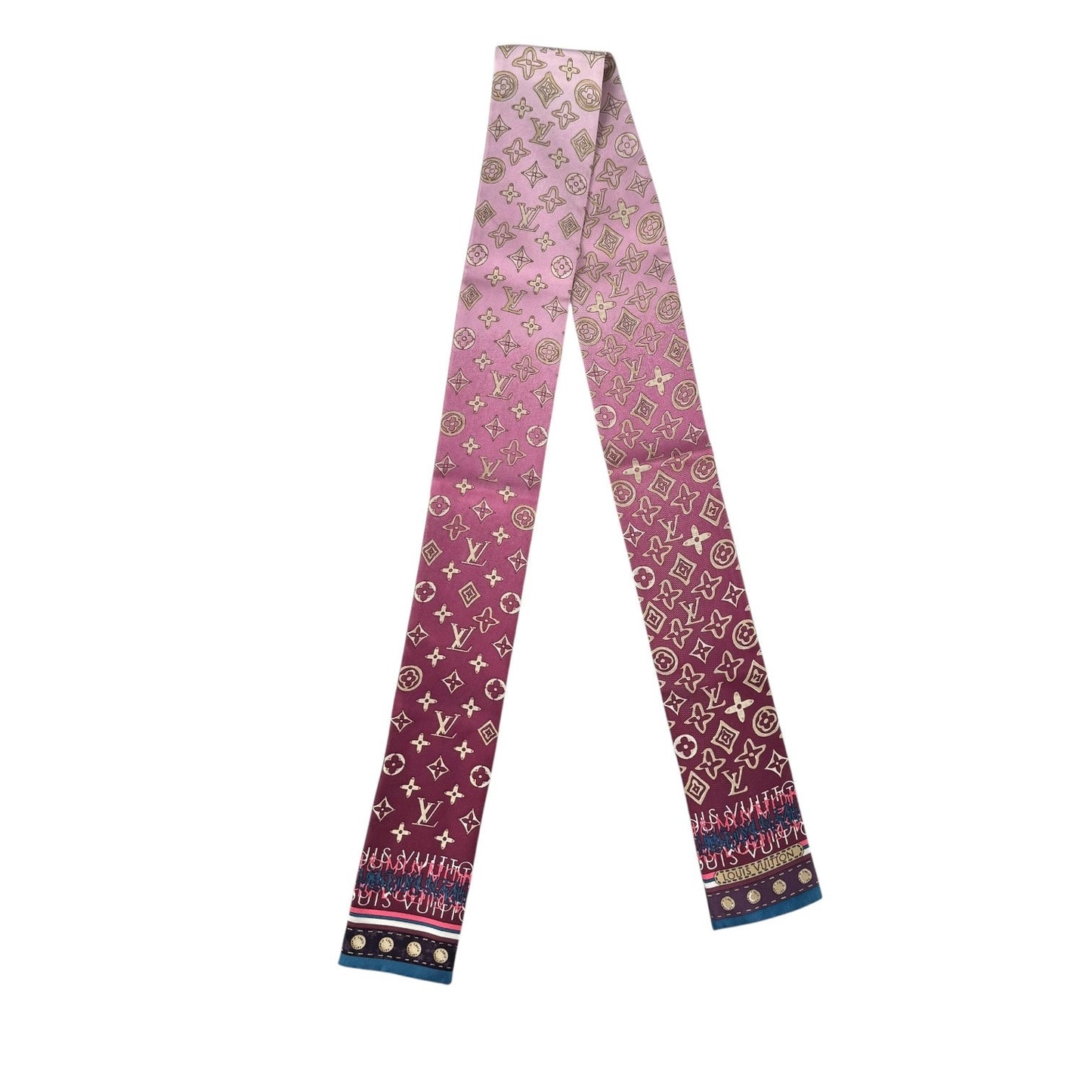 Louis Vuitton Monogram Ombre Silk Twilly
