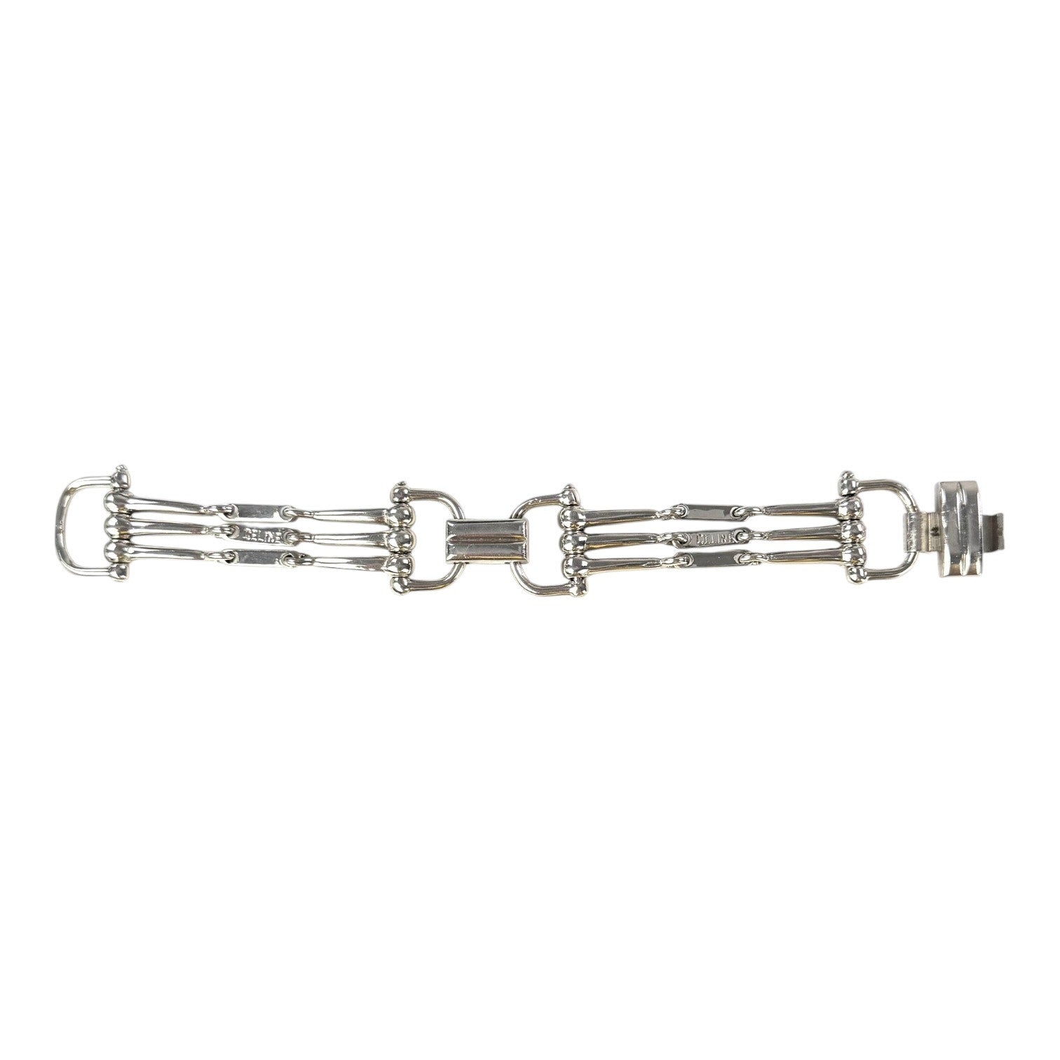 Celine Vintage Horsebit Bracelet