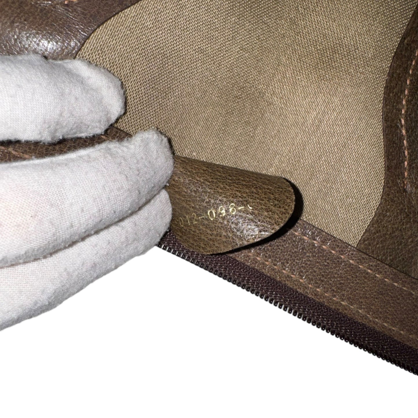 Gucci Vintage Monogram Sherry Line Travel Bag