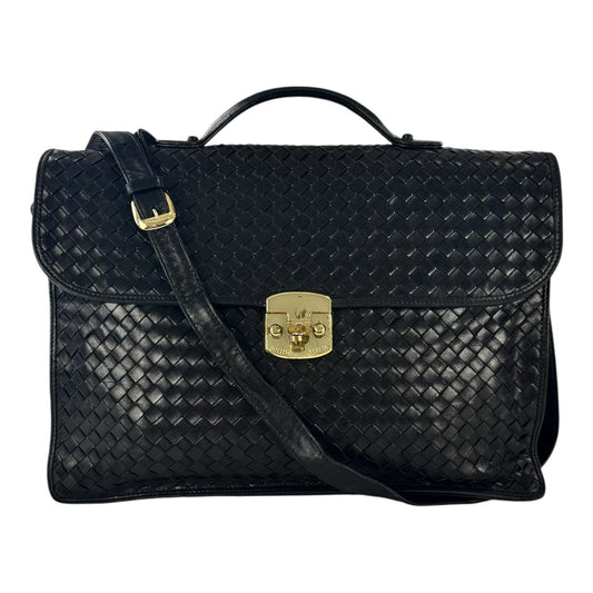 Bottega Veneta Vintage Intrecciato Messenger Bag