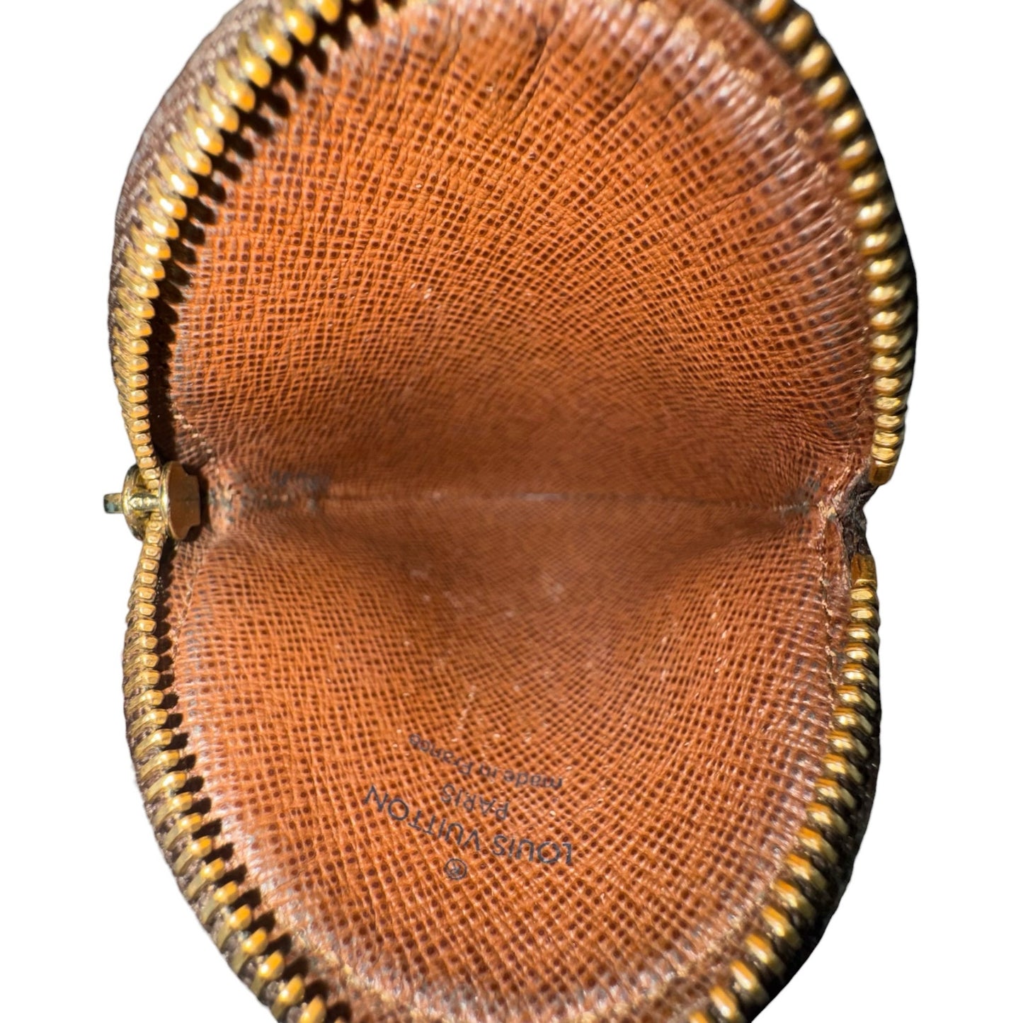 Louis Vuitton Monogram Round Zippy Pouch