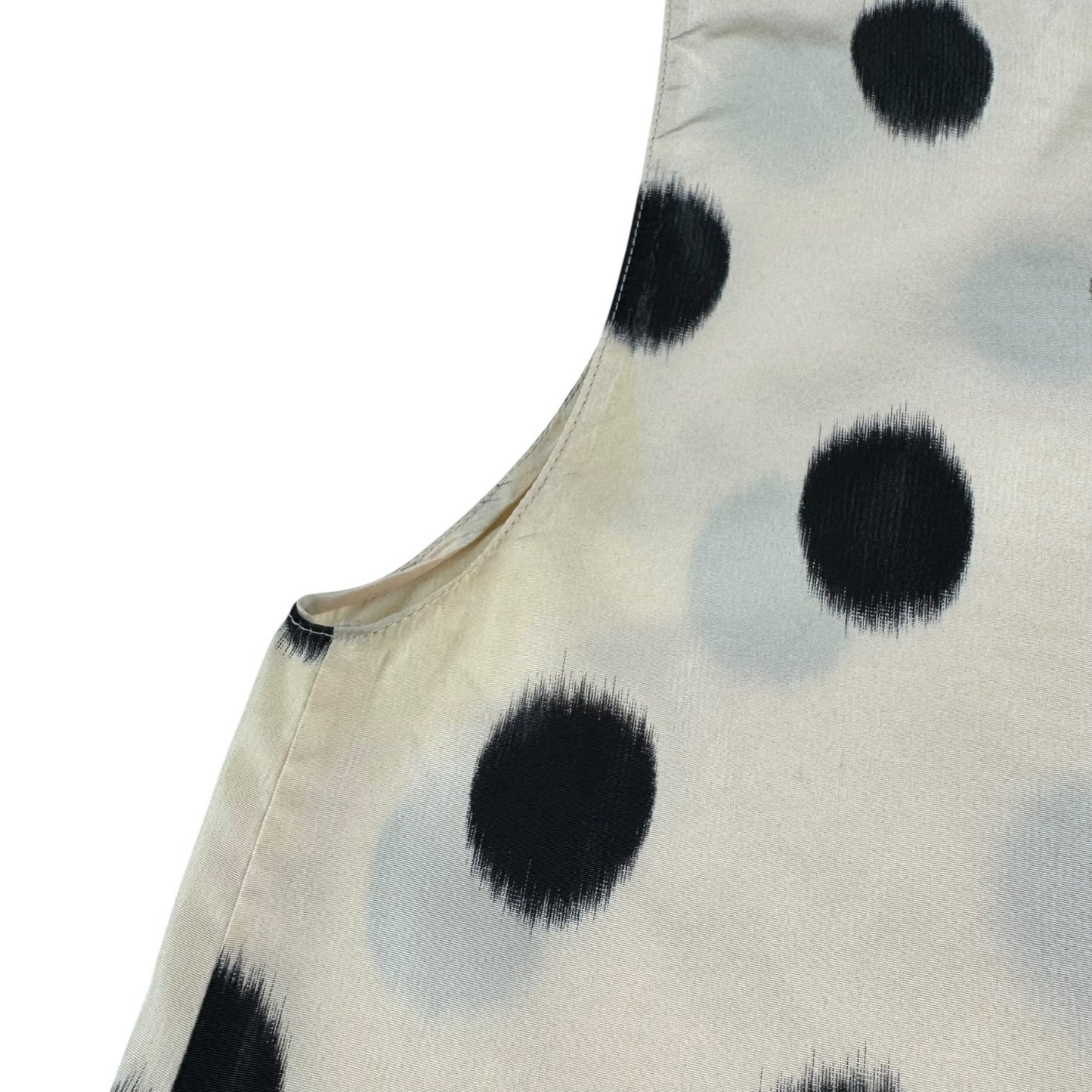 Prada Polka Dot Silk Tank Top