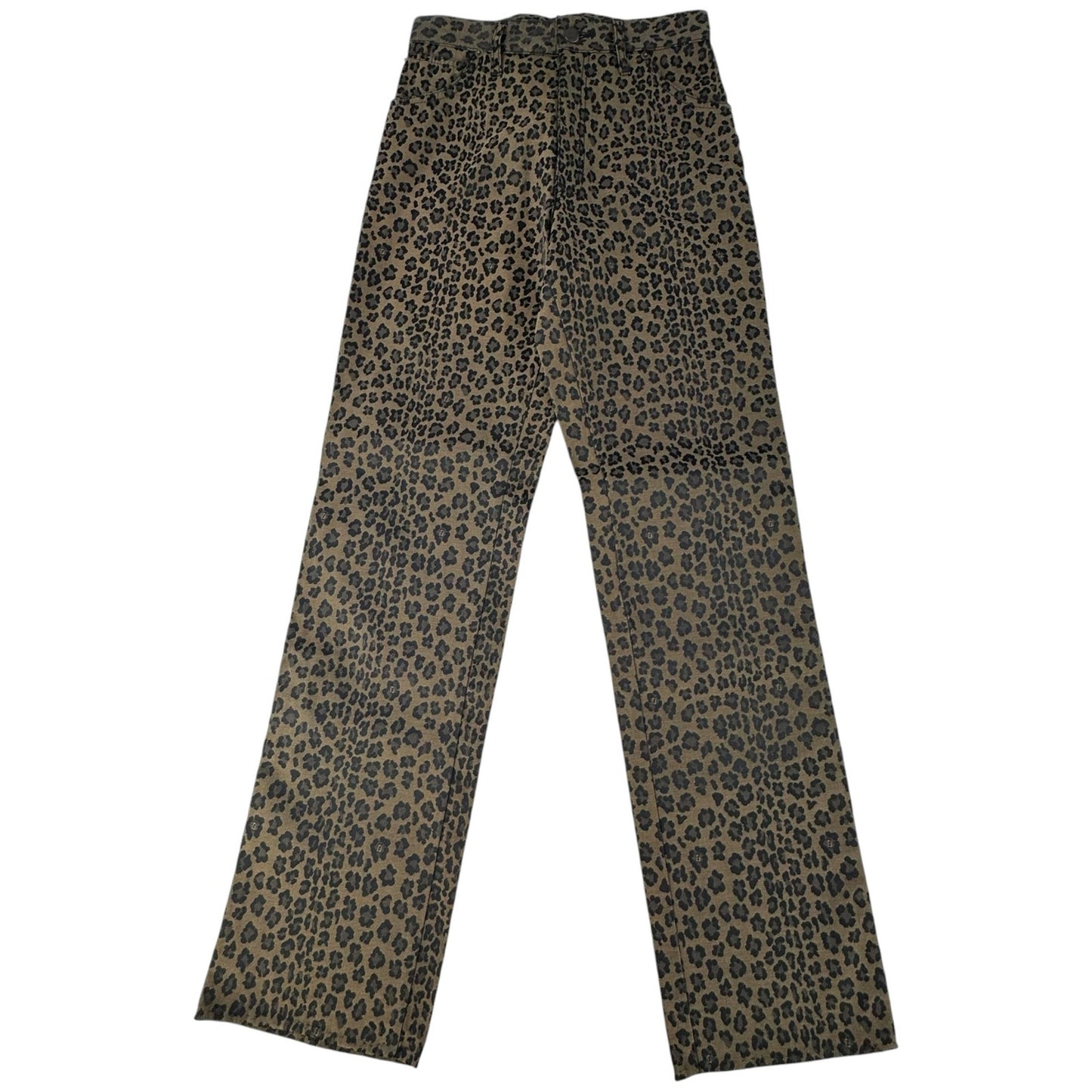 Fendi Vintage Leopard Print Pant