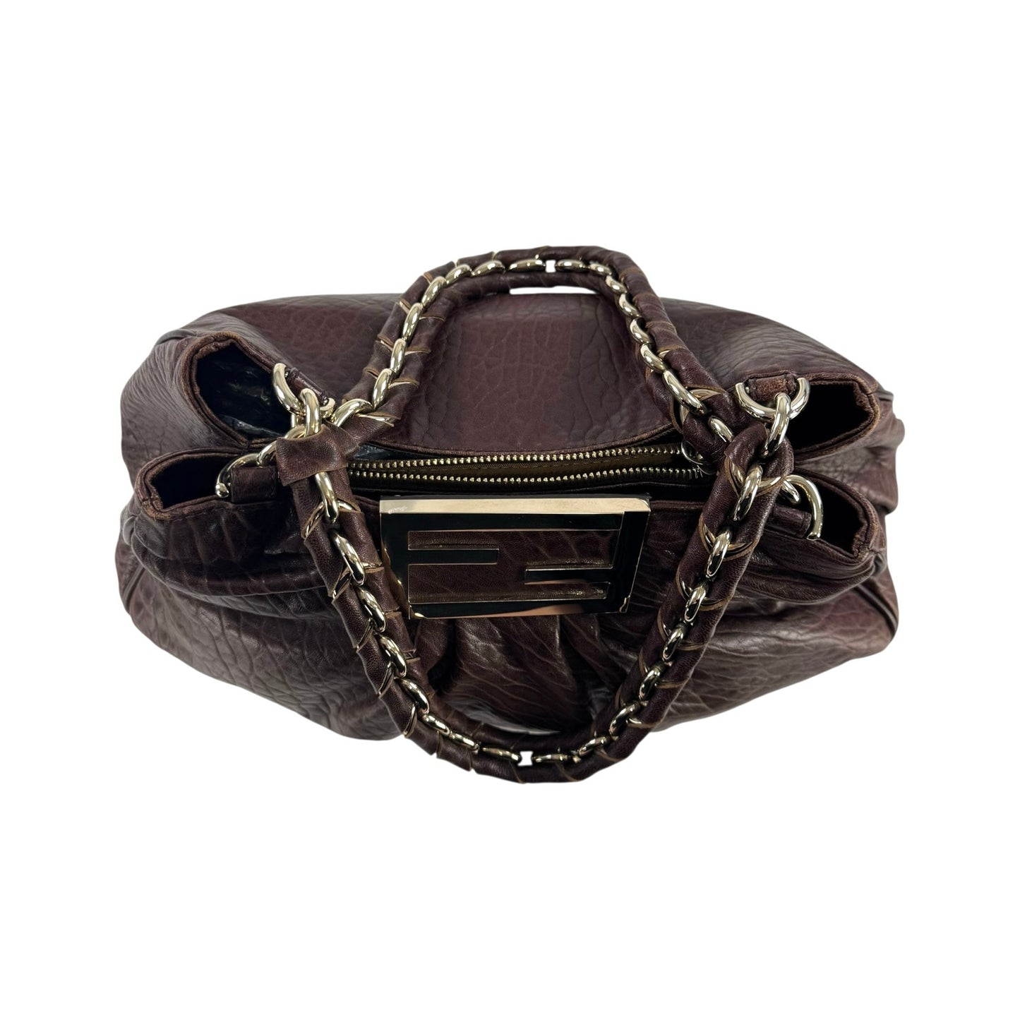 Fendi Mia Leather Shoulder Bag