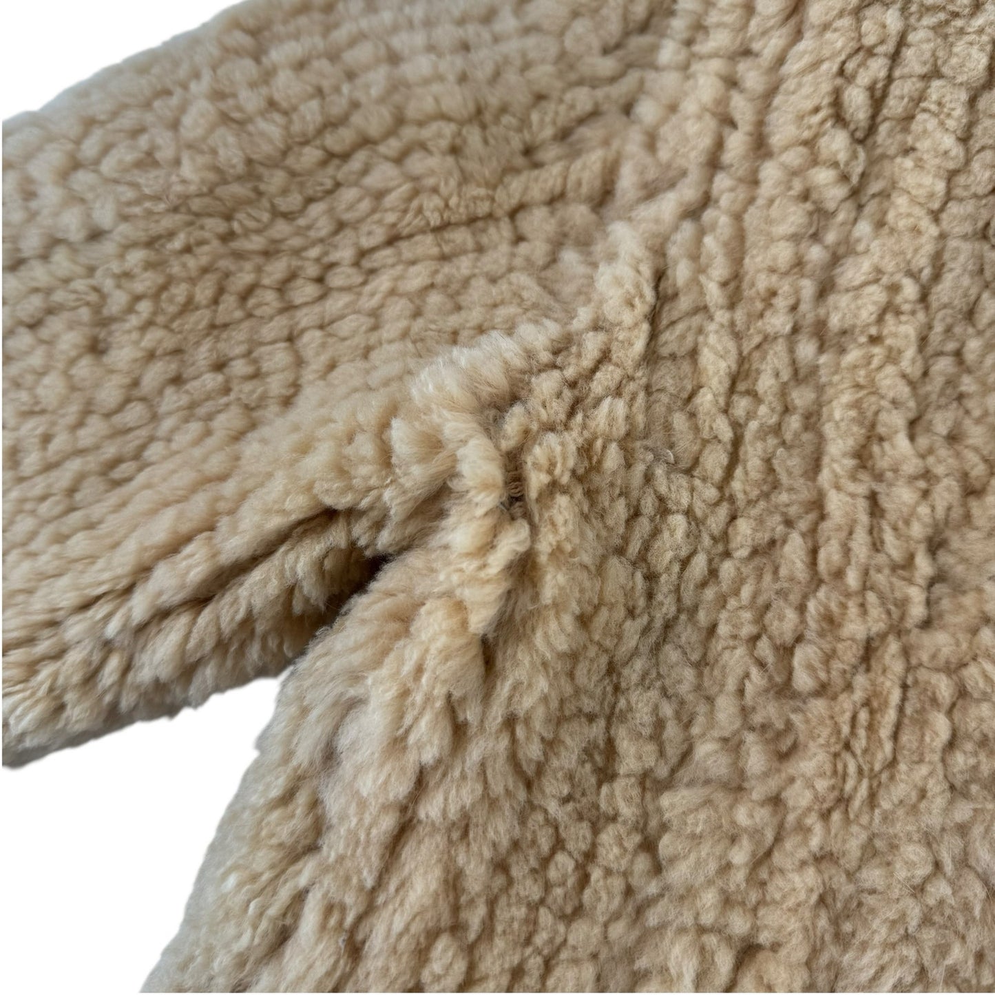 Ferragamo Shearling Ruffle Jacket