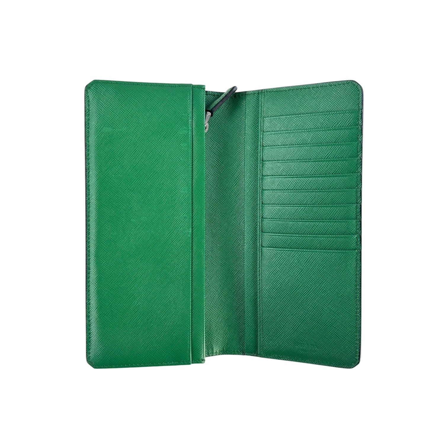 Prada Saffiano Leather Long Wallet