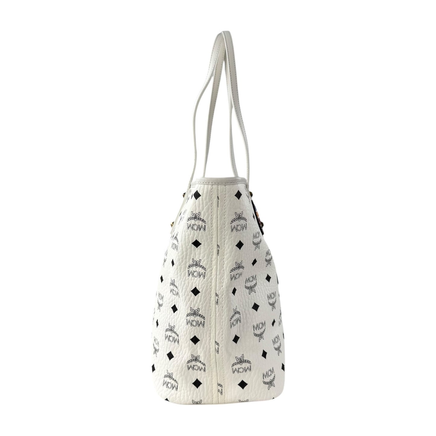 MCM Monogram Victory Patch Anya Zip Tote & Pochette