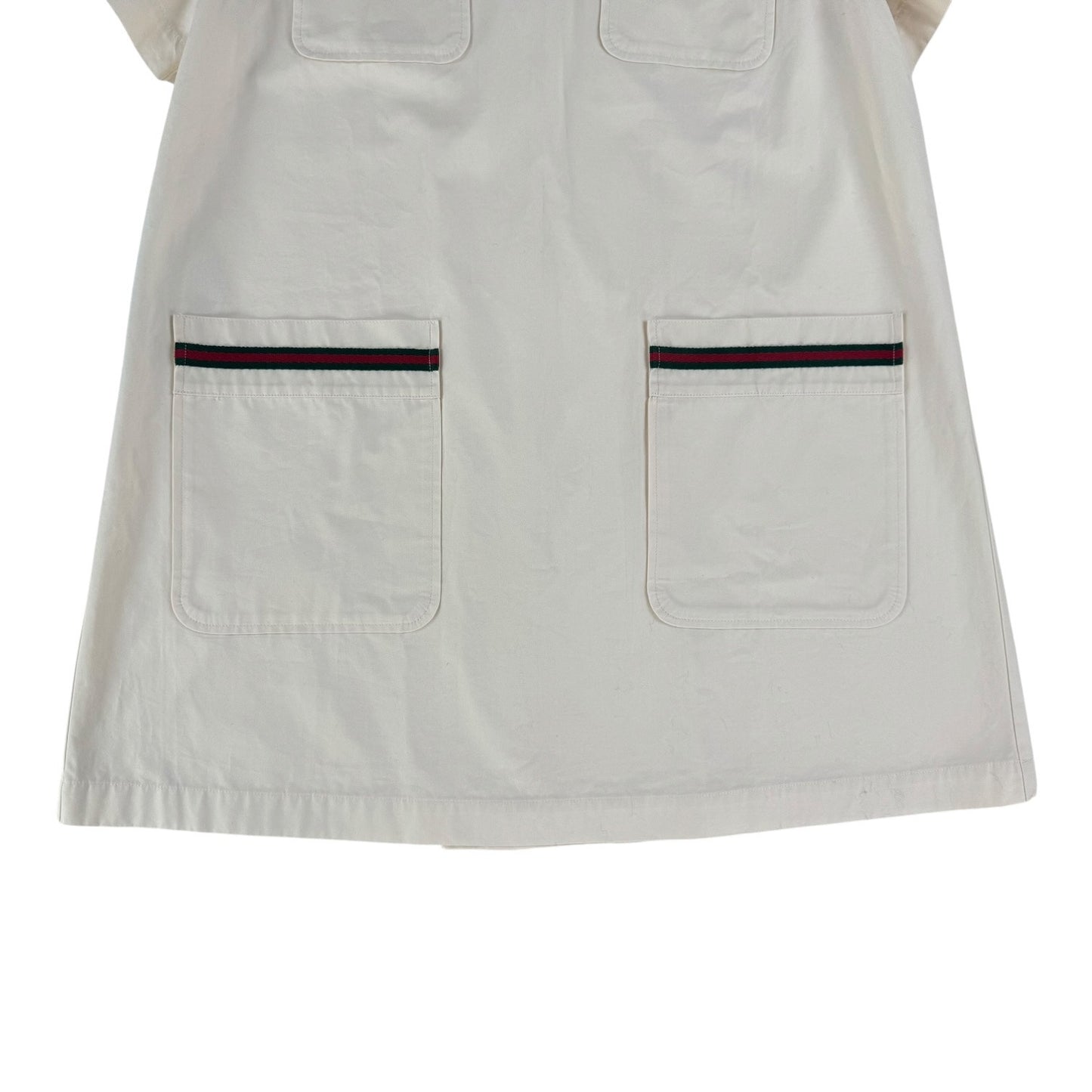 Gucci Sherry Line Short Sleeve Dress