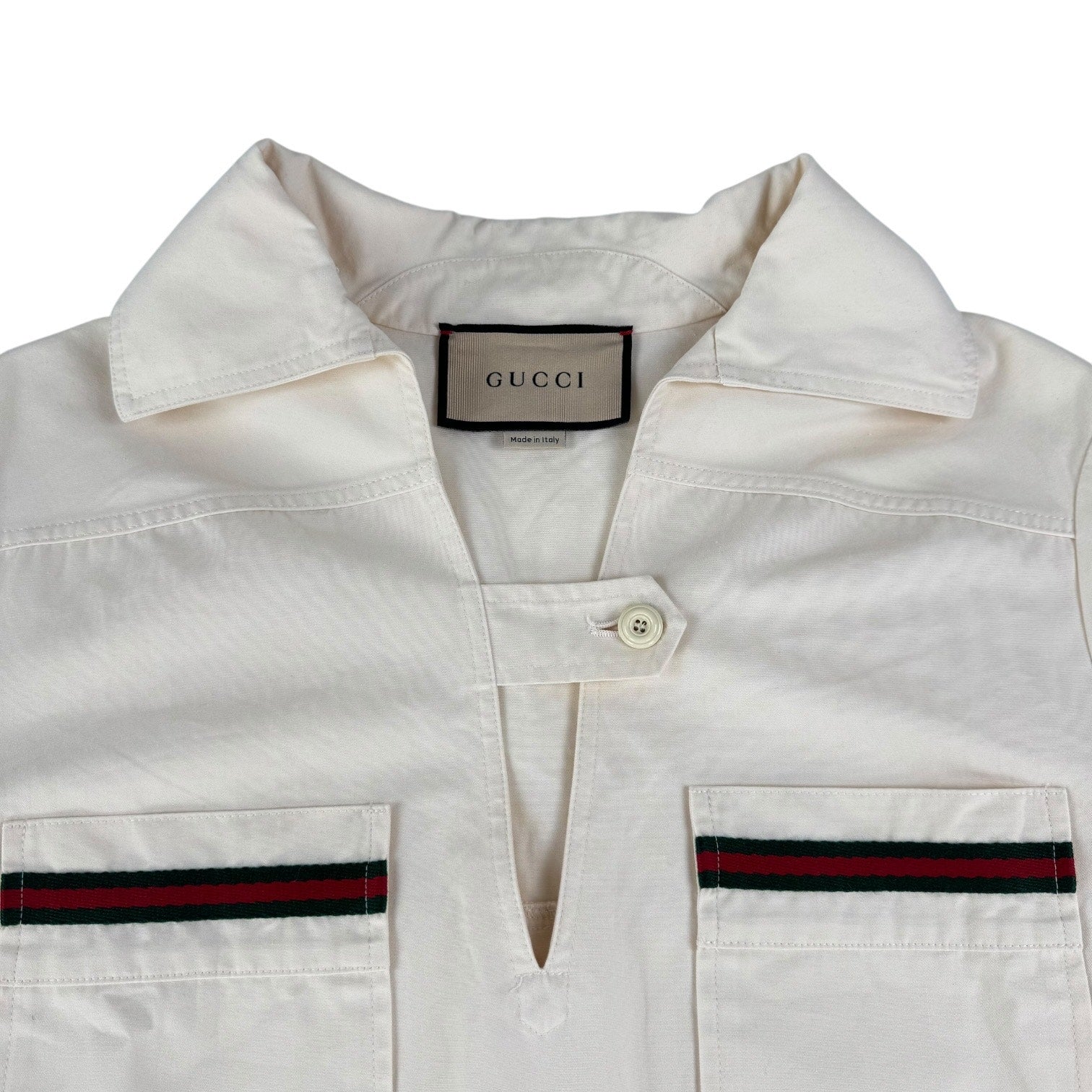 Gucci Sherry Line Short Sleeve Dress