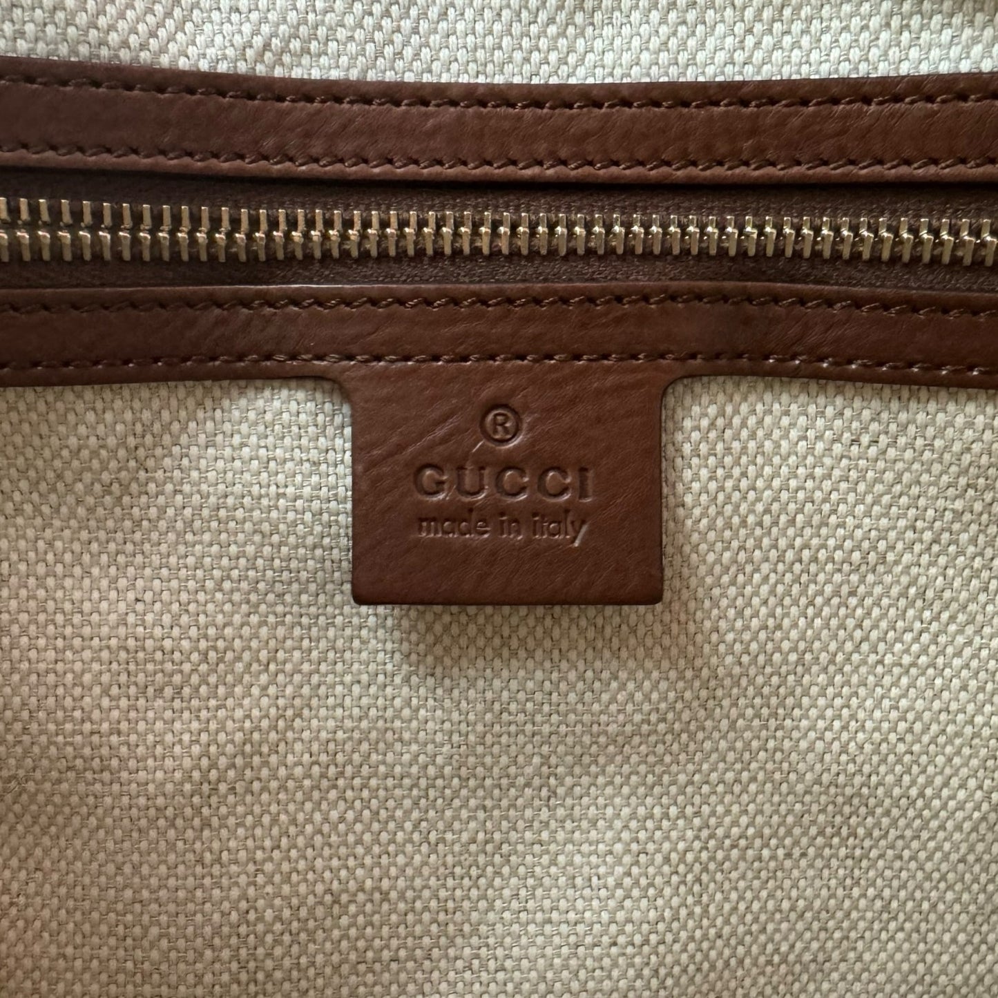 Gucci Diamante Leather Village Double G Hobo Bag