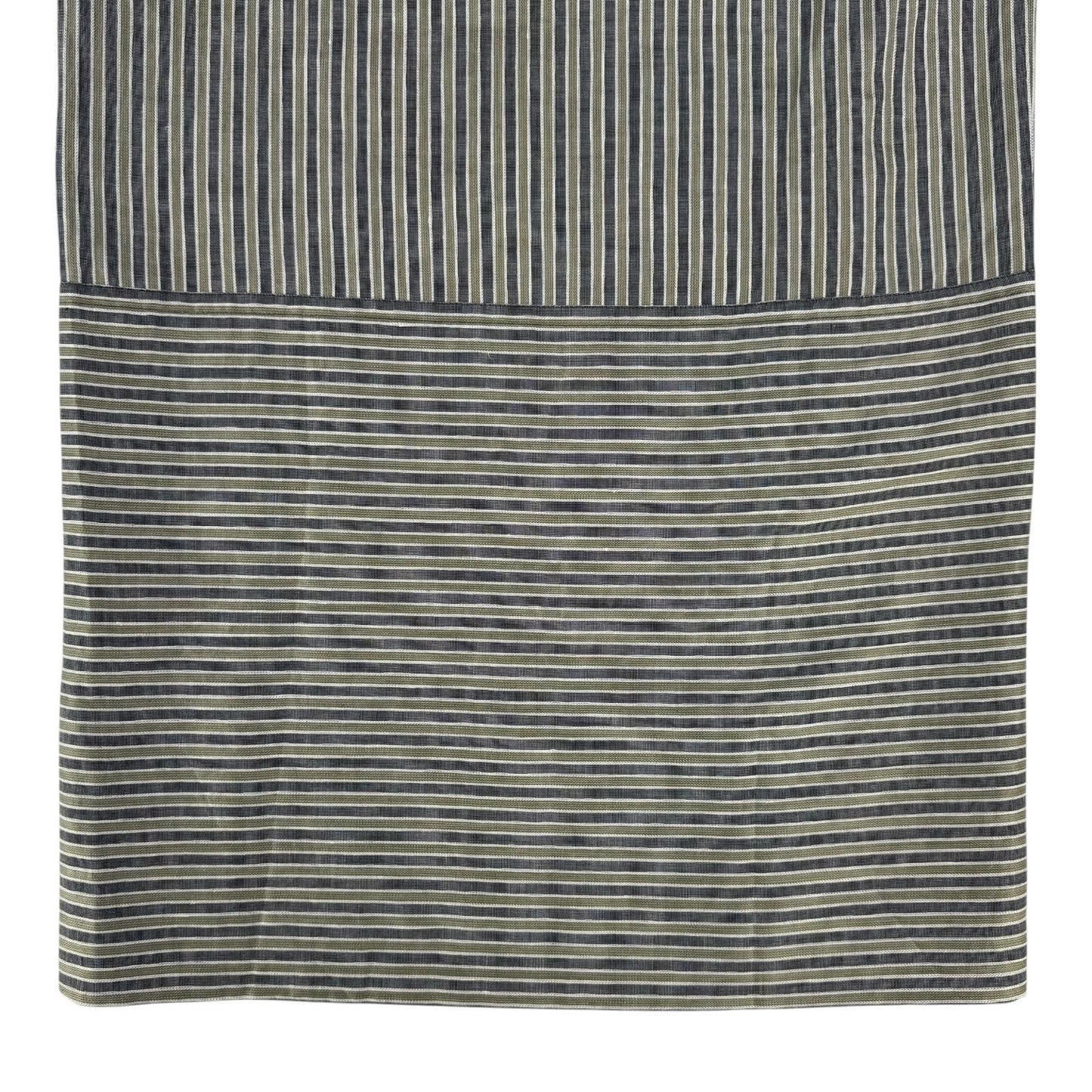 Dior Vintage Striped Collar Dress
