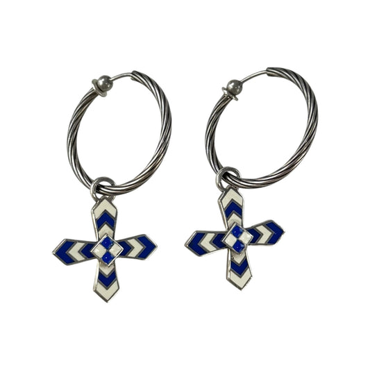 Gucci Sterling Silver Hoop Earrings