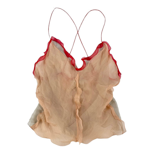 Fendi Silk Sheer Tanktop