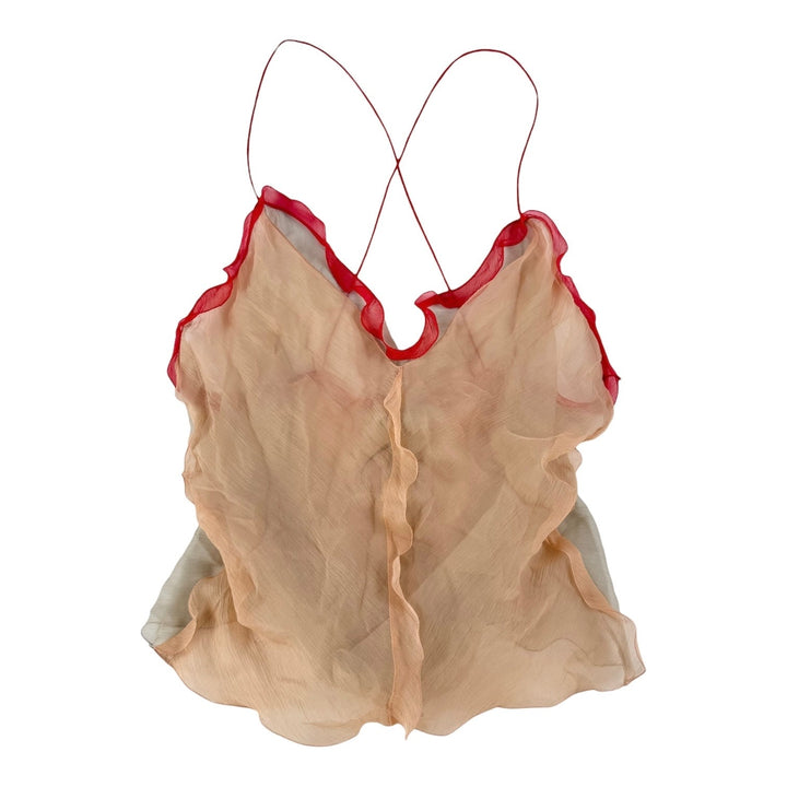 Fendi Silk Sheer Tanktop