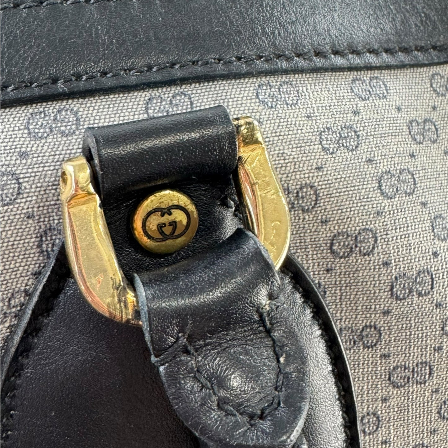 Gucci Vintage Micro GG Travel Bag