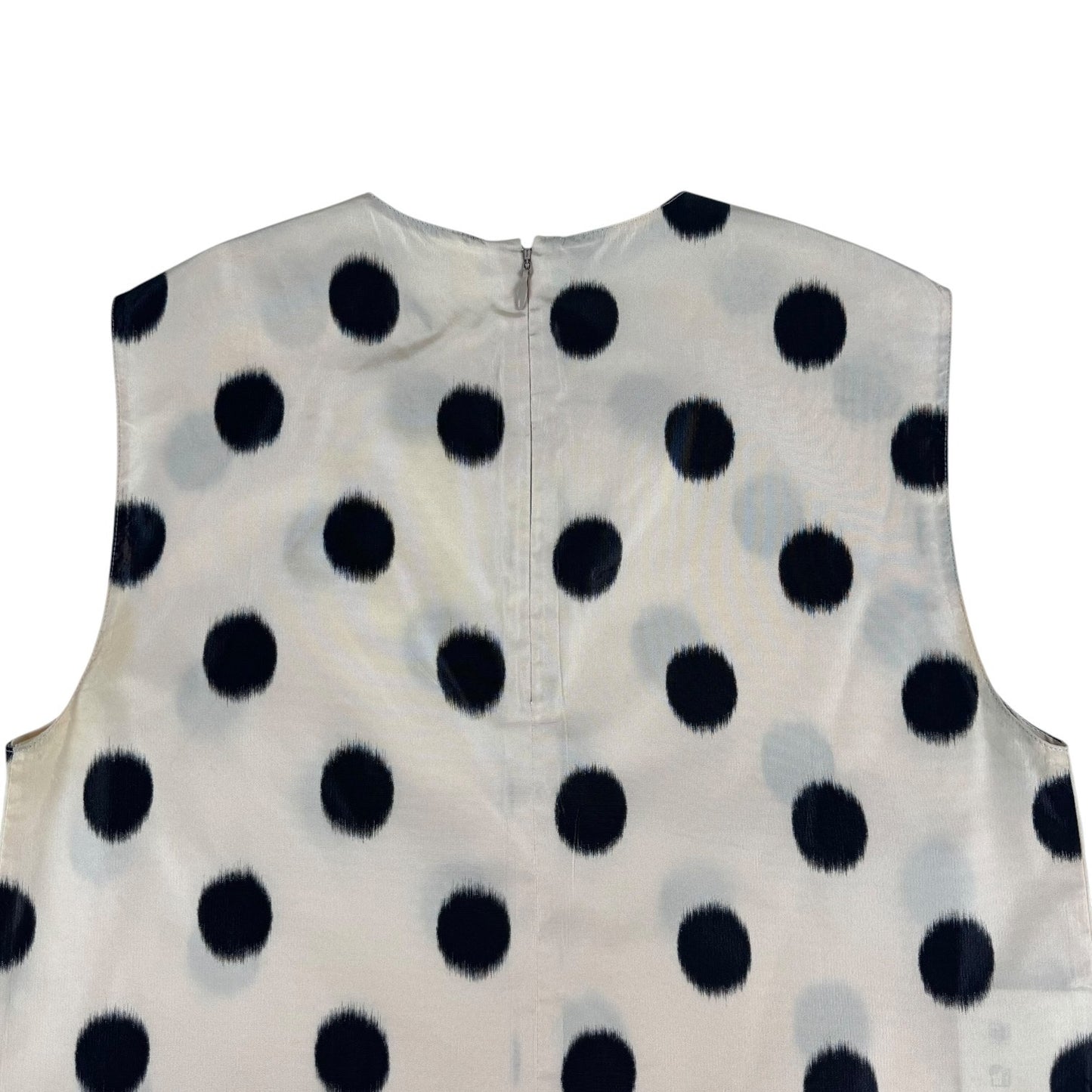 Prada Polka Dot Silk Tank Top