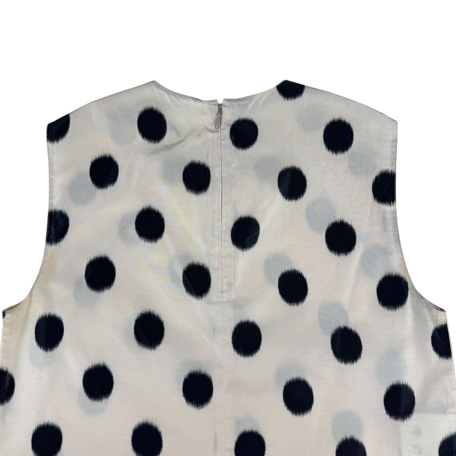 Prada Polka Dot Silk Tank Top