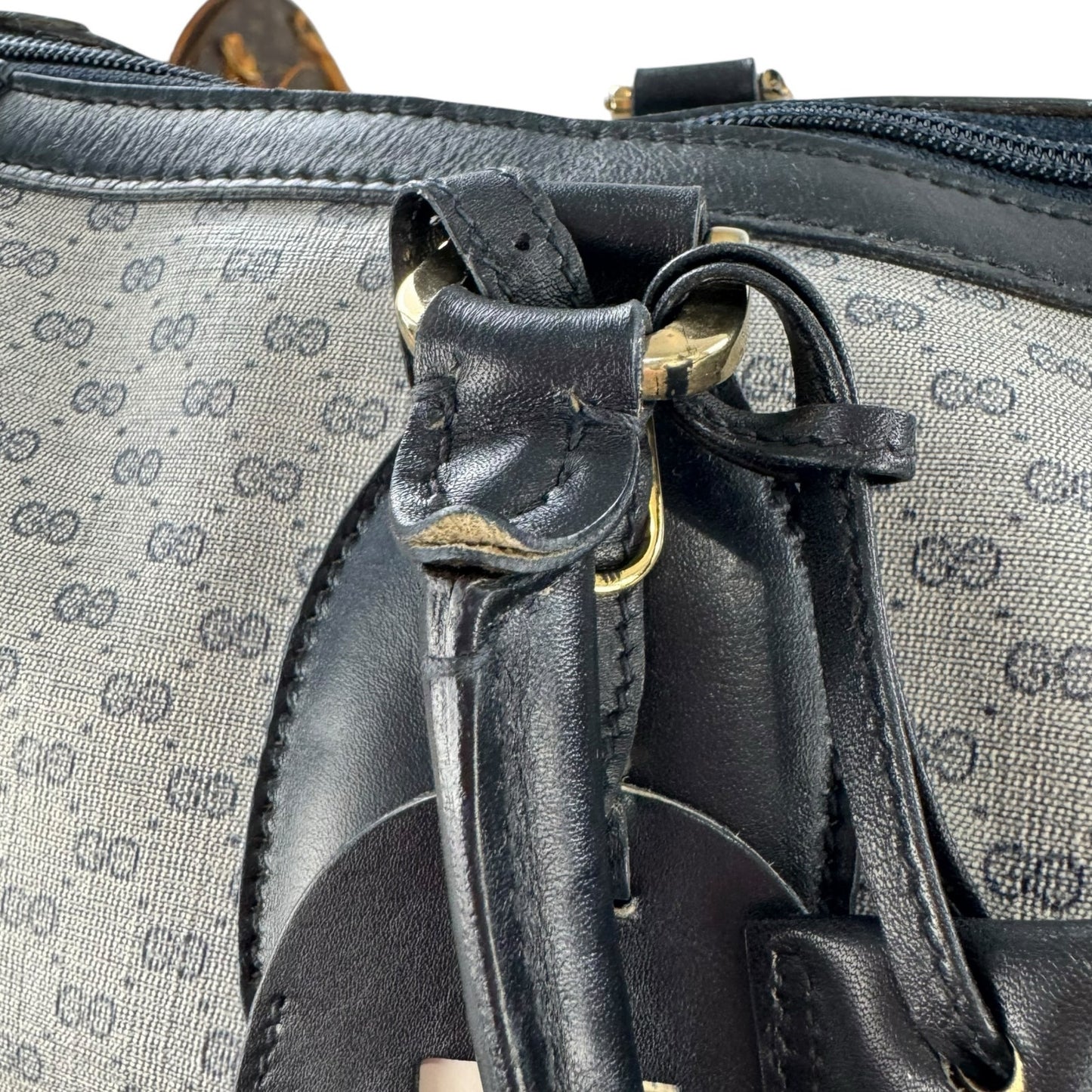 Gucci Vintage Micro GG Travel Bag