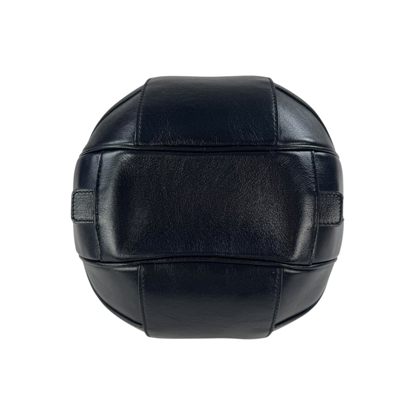 Gucci Leather Basketball Handbag