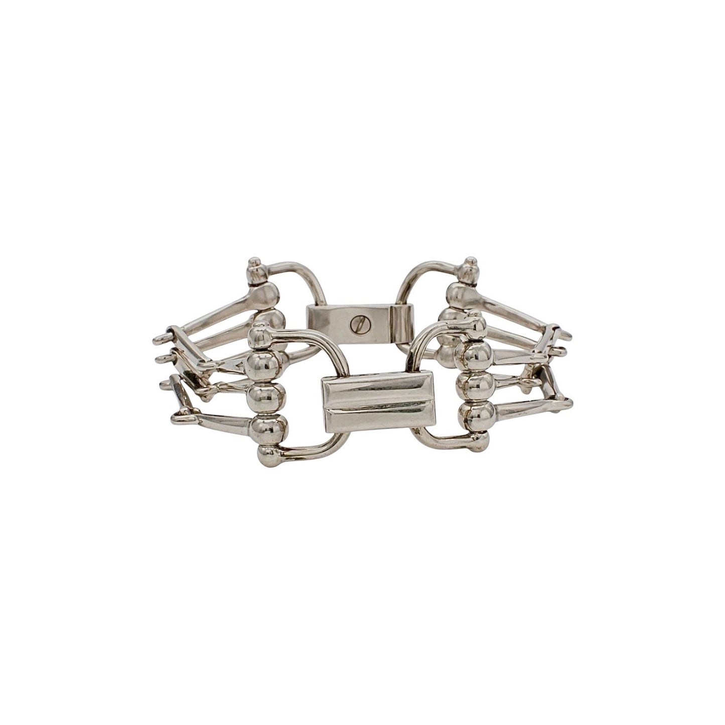 Celine Vintage Horsebit Bracelet