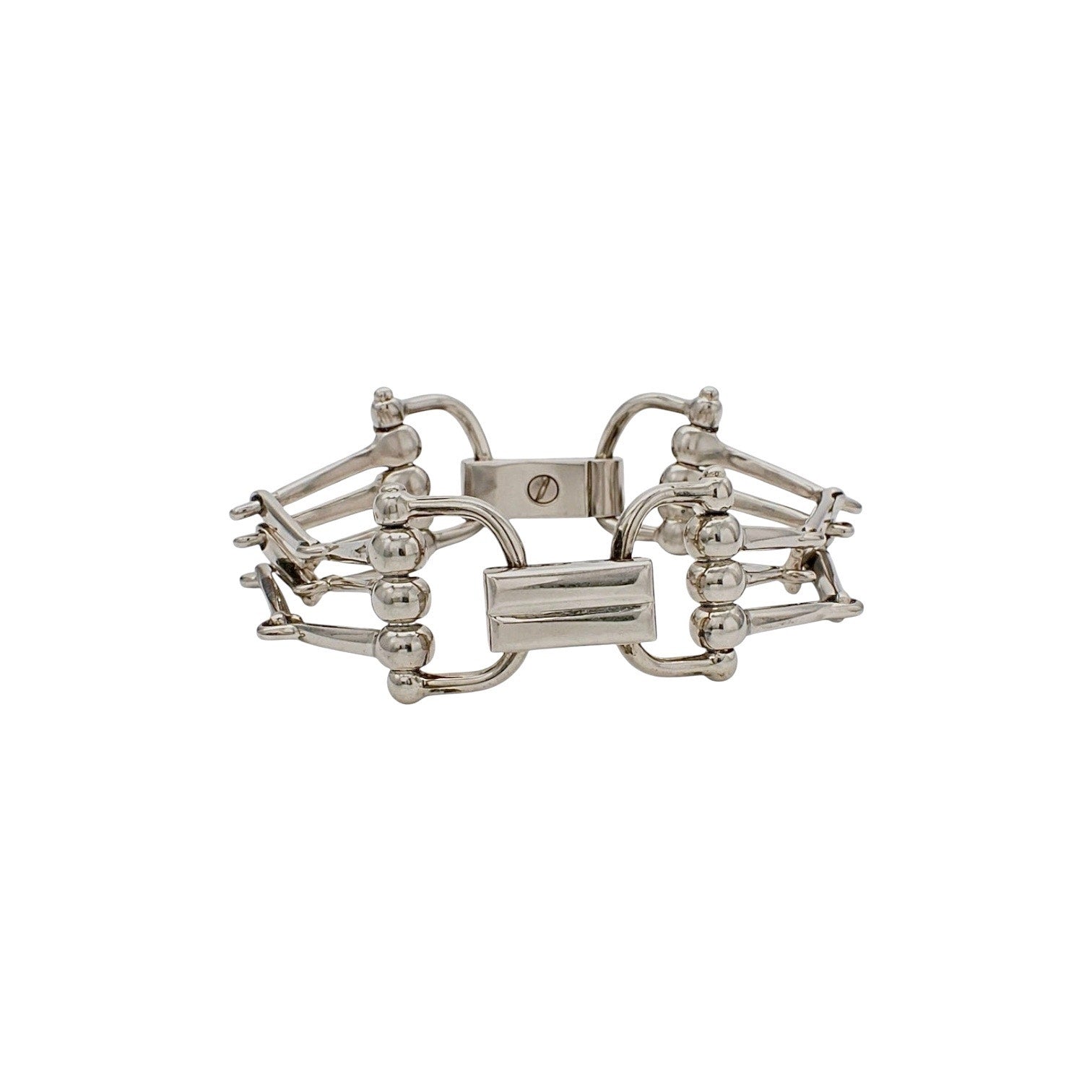 Celine Vintage Horsebit Bracelet