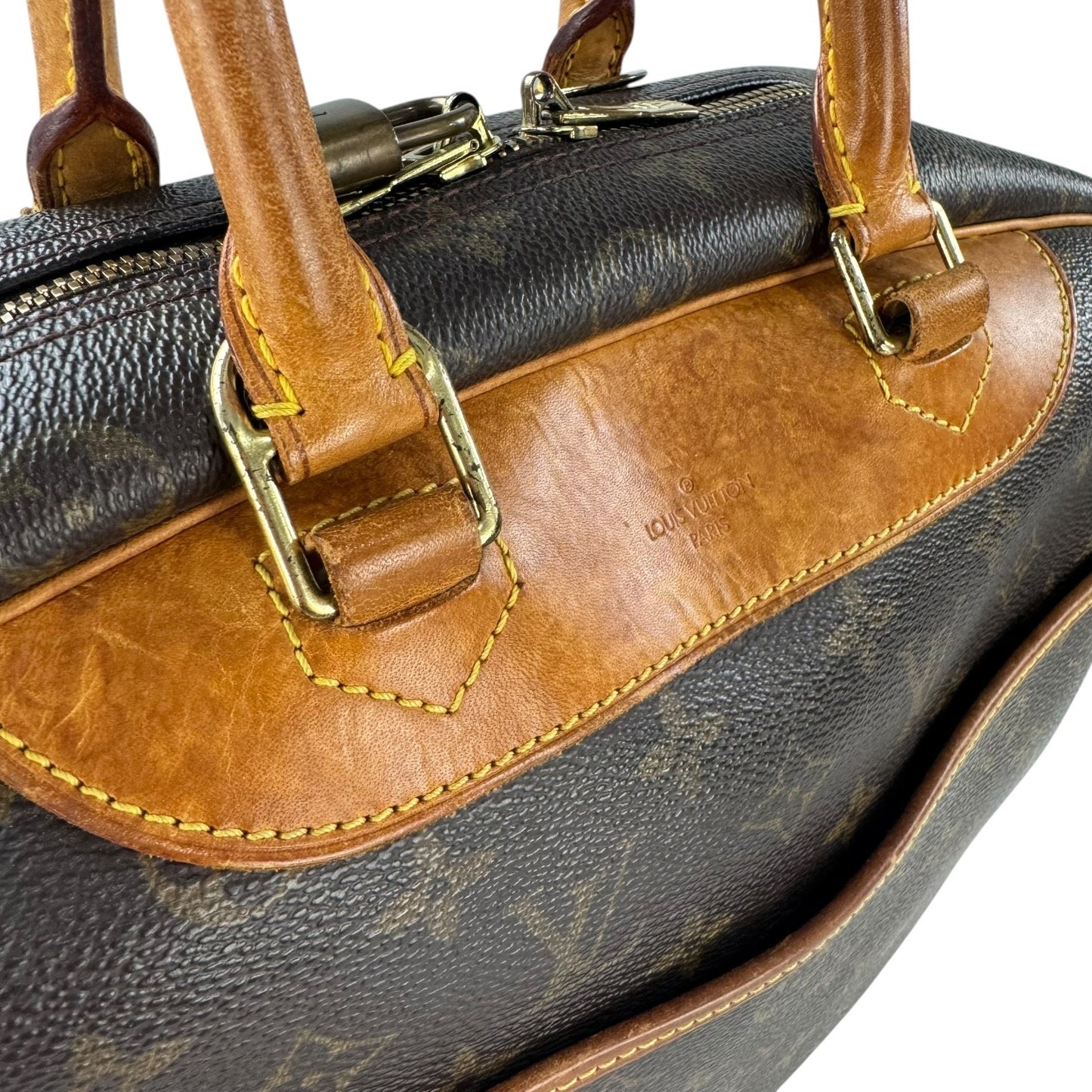 Louis Vuitton Vintage Monogram Deauville Handbag