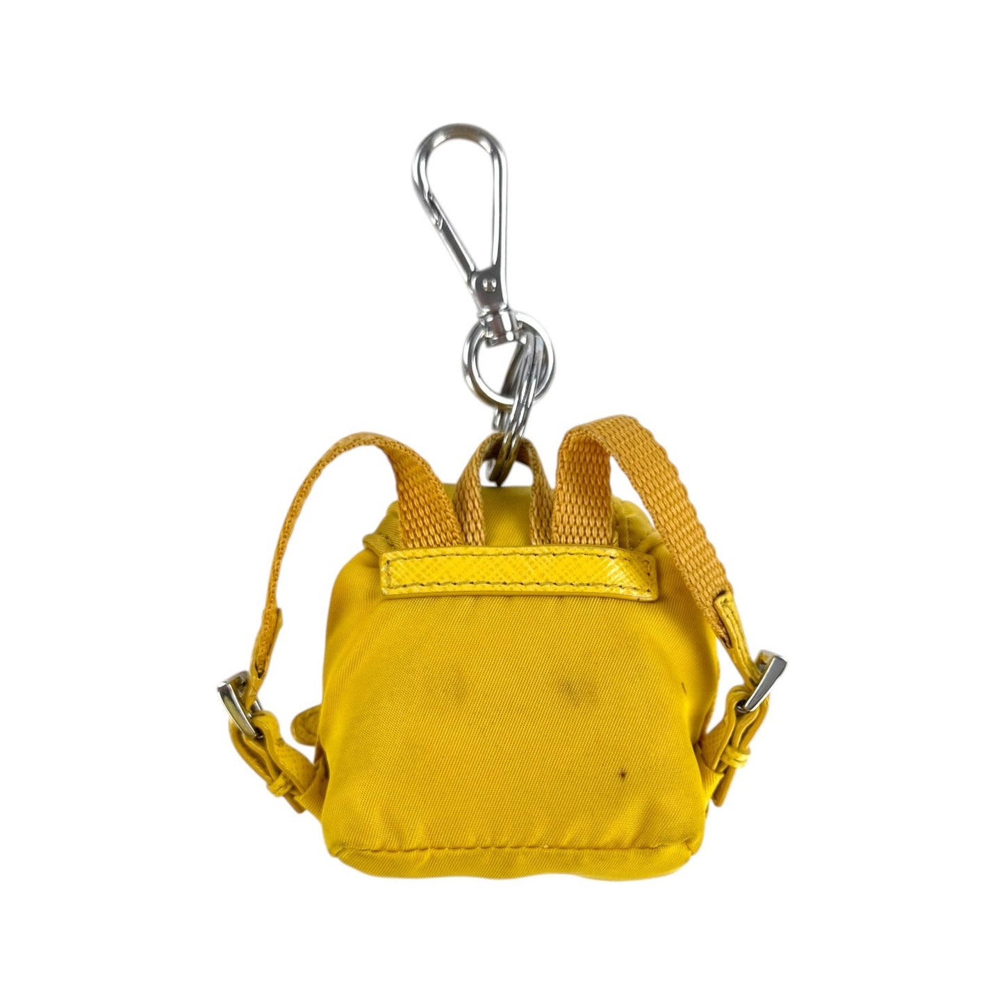 Prada Mini Nylon Backpack Charm