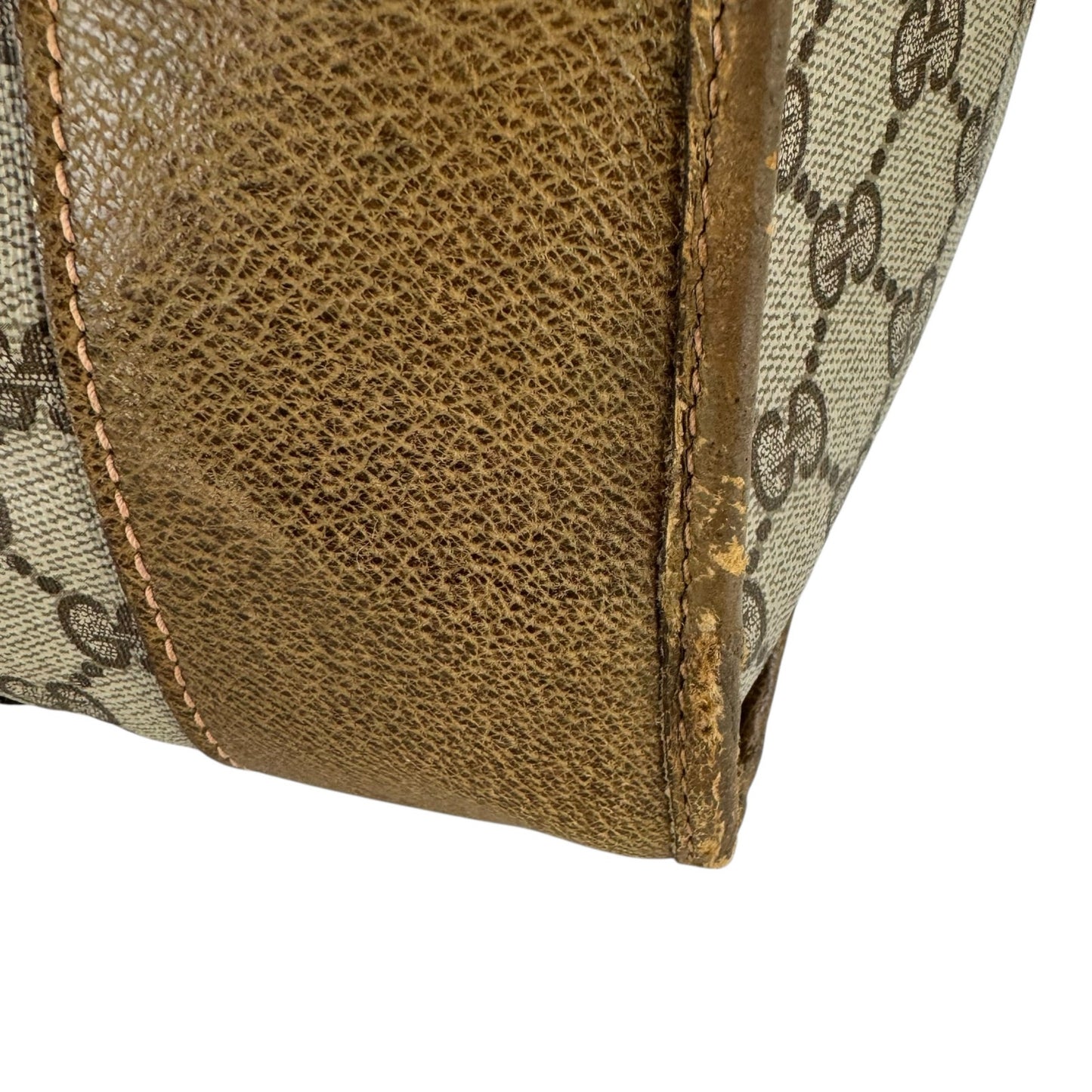 Gucci Vintage Monogram Sherry Line Travel Bag