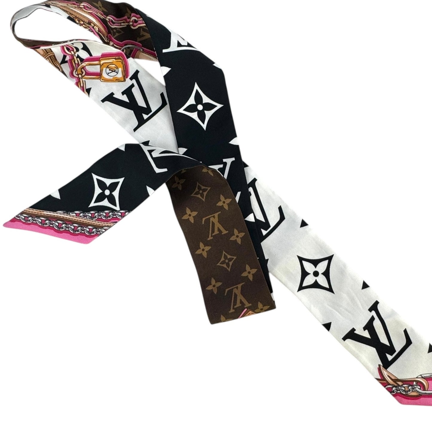 Louis Vuitton Monogram Silk Twilly