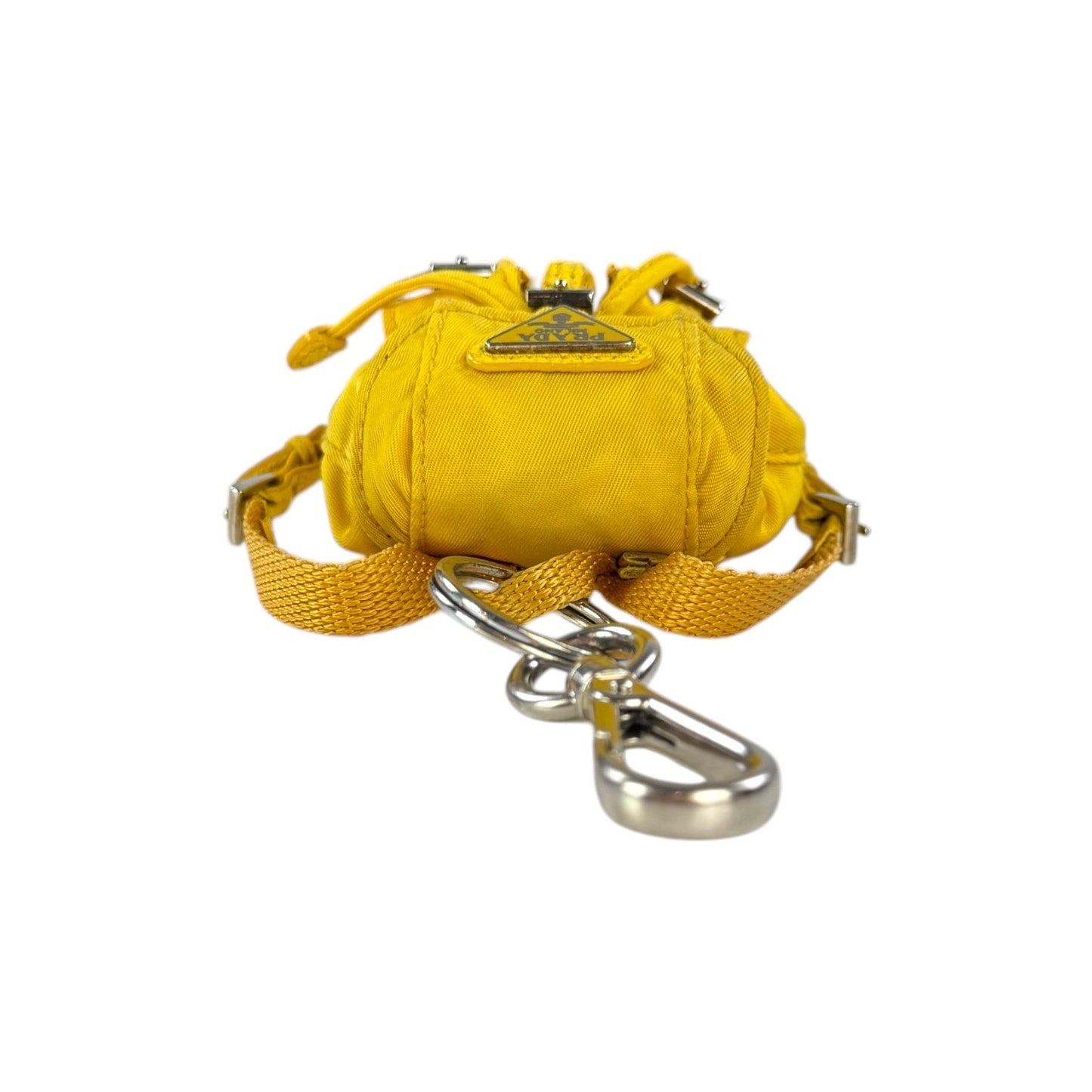 Prada Mini Nylon Backpack Charm
