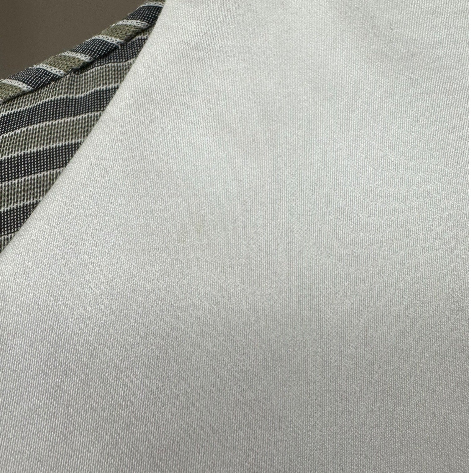 Dior Vintage Striped Collar Dress
