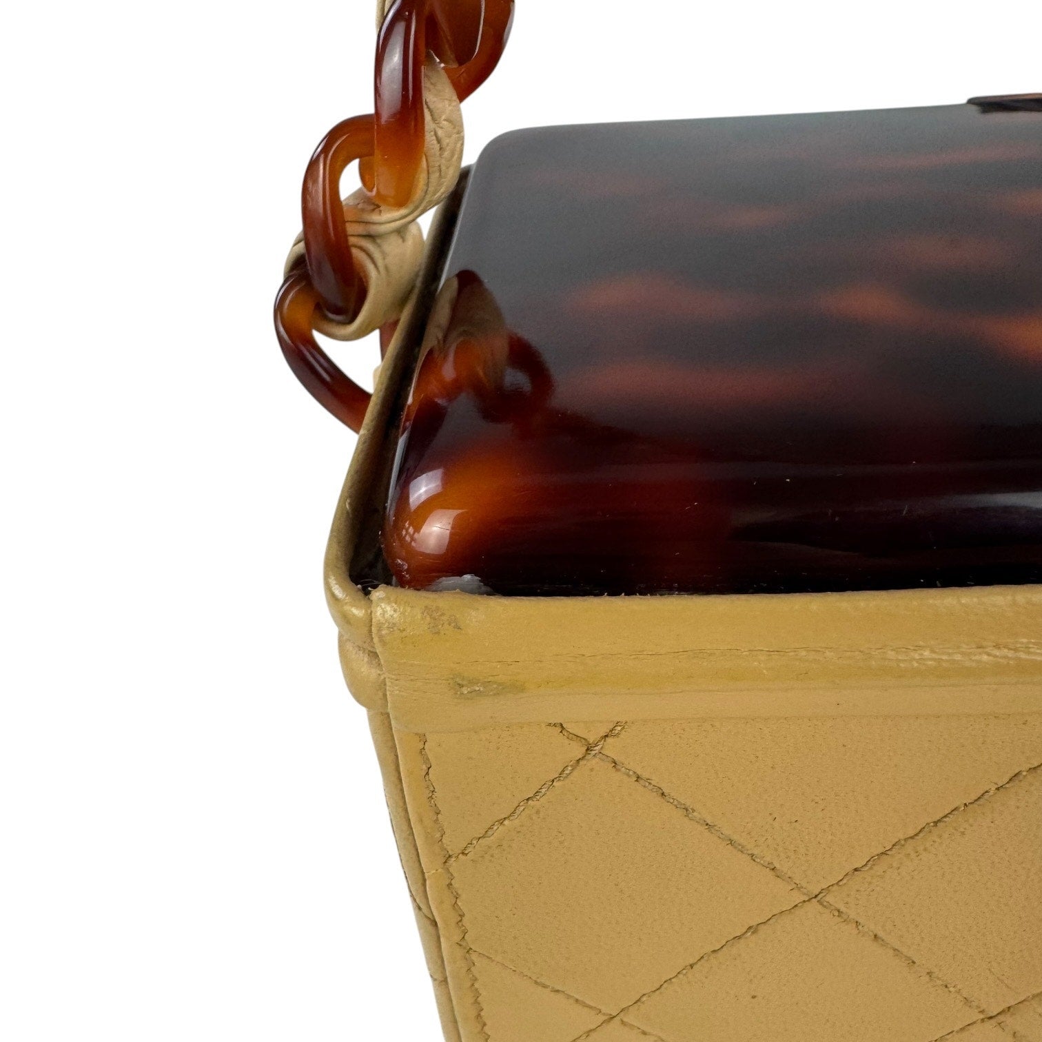 Chanel Vintage Matelassé Box Bag