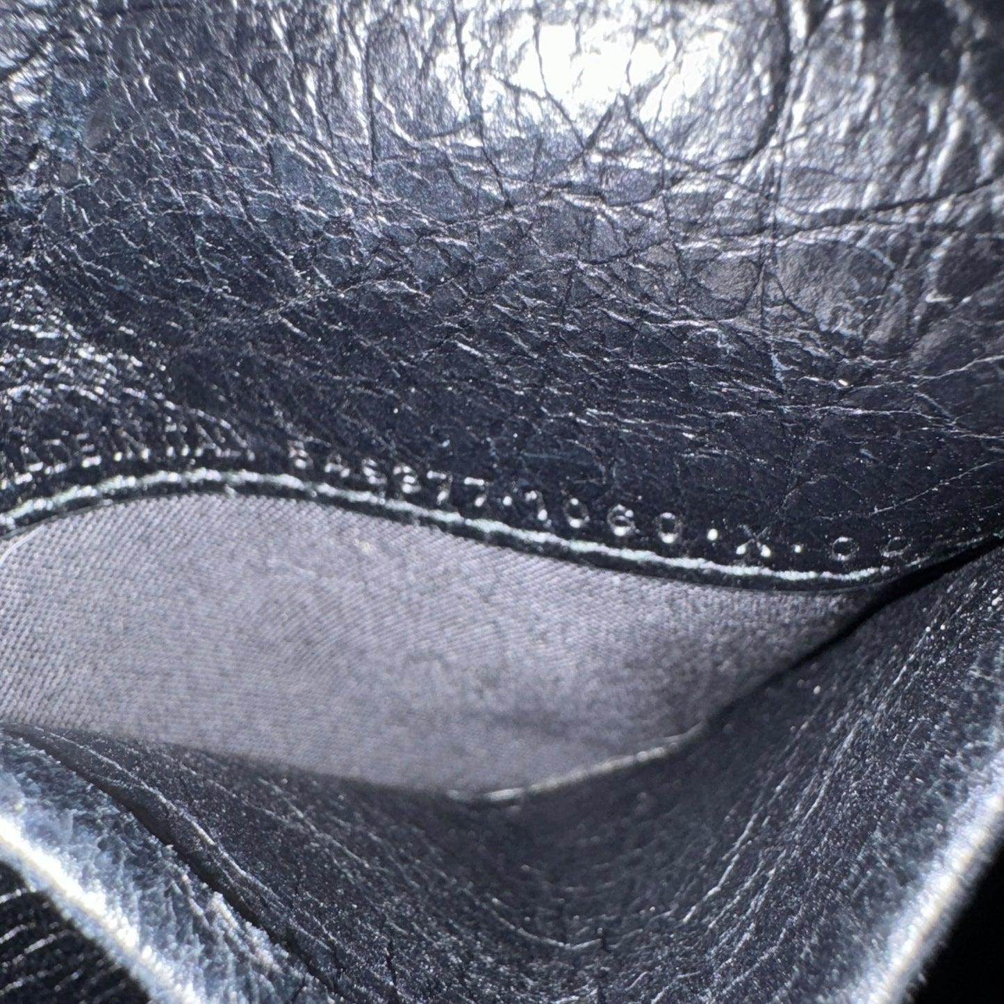 Balenciaga Graffiti Bazar Wallet-On-Chain Bag