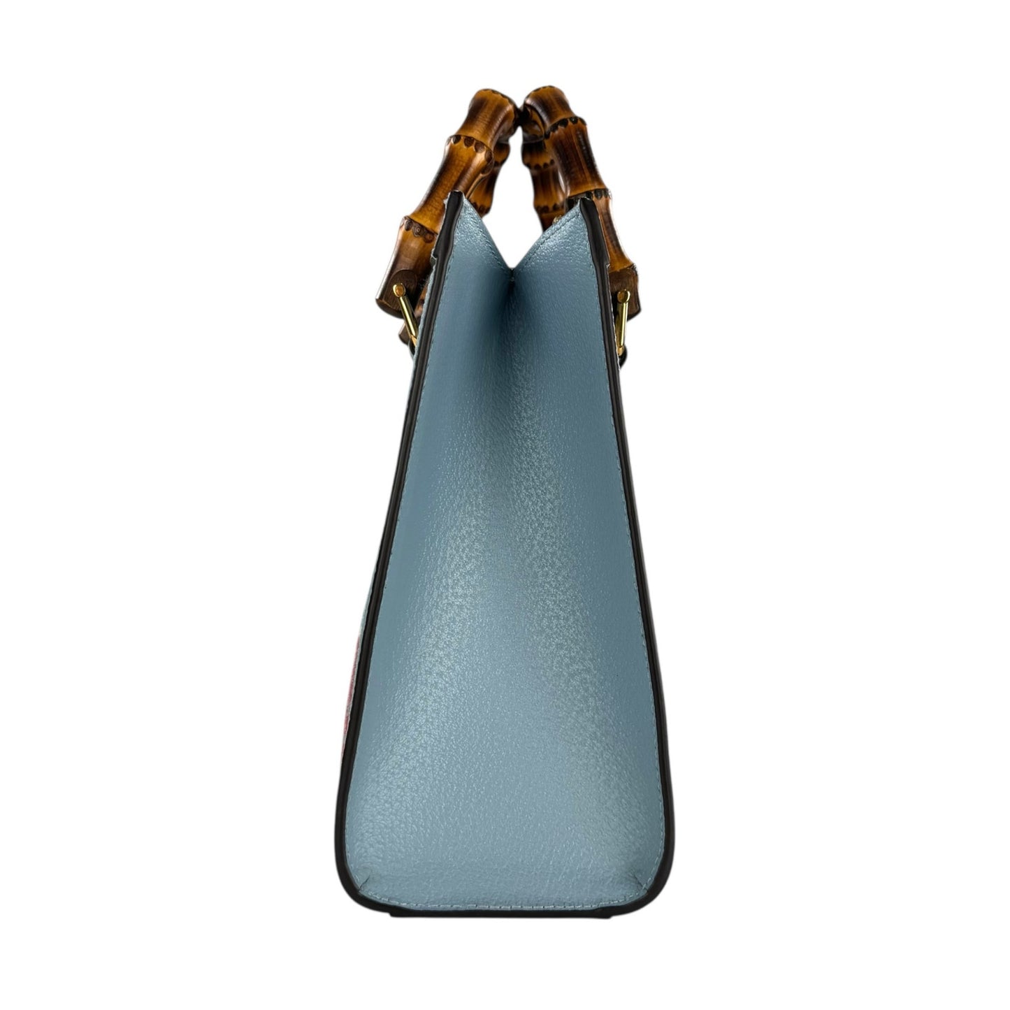 Gucci Bamboo Diana Jacquard Floral Handbag