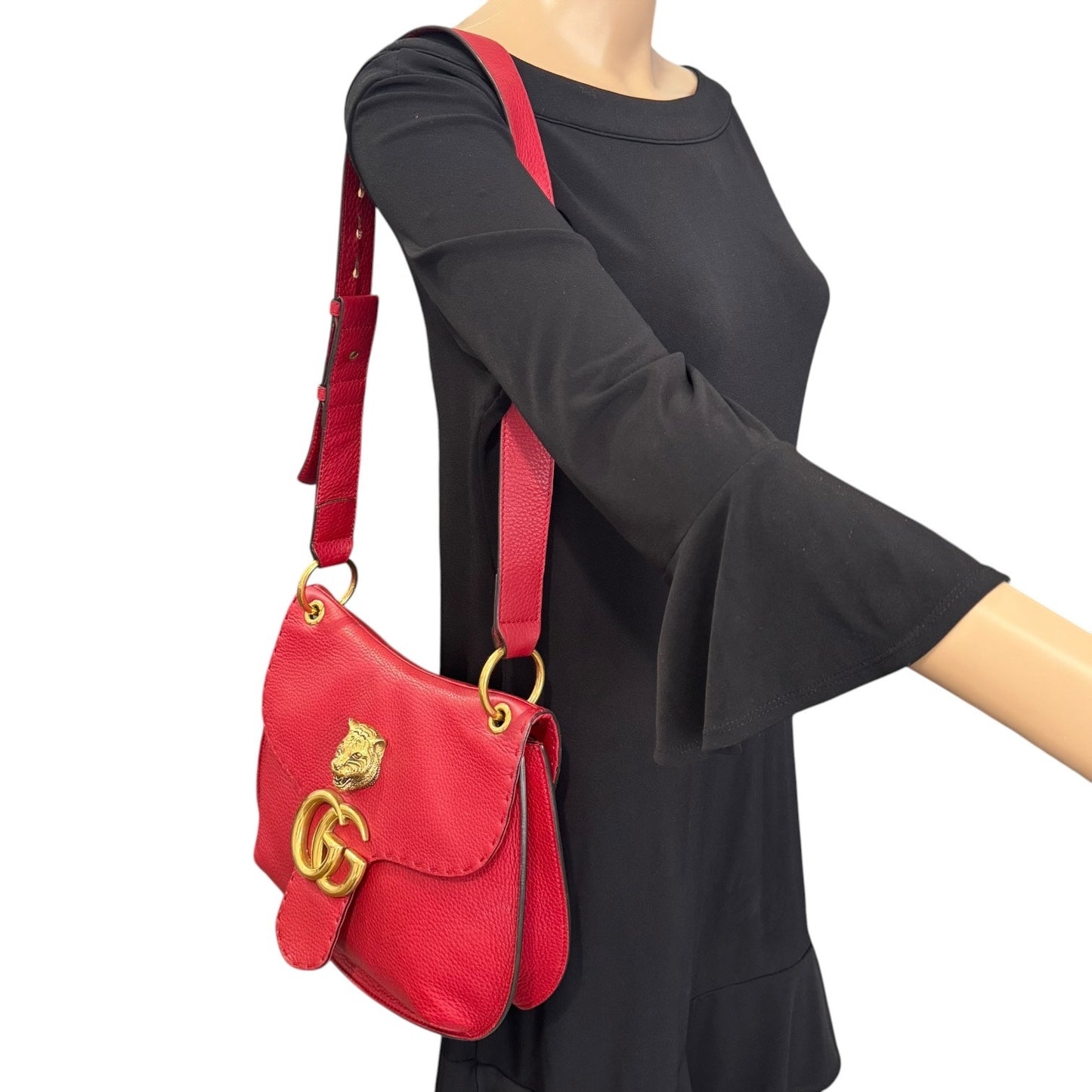 Gucci Marmont Tiger Shoulder Bag