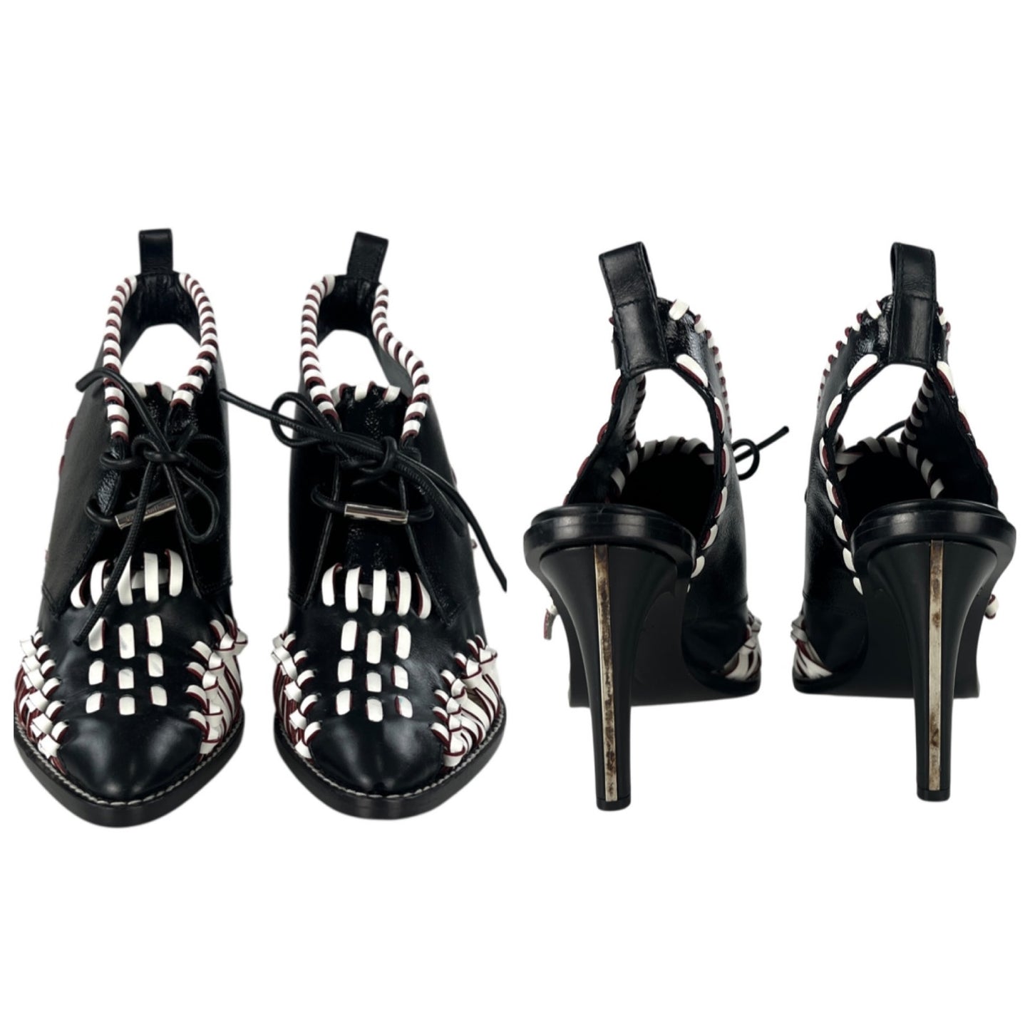 Louis Vuitton Whipstitch Leather Heels