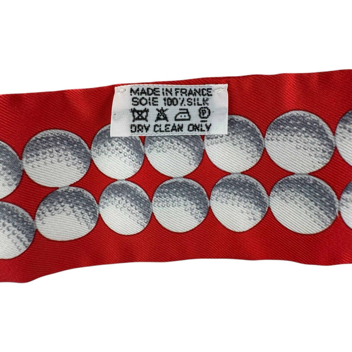 Hermes Golf Ball Silk Twilly