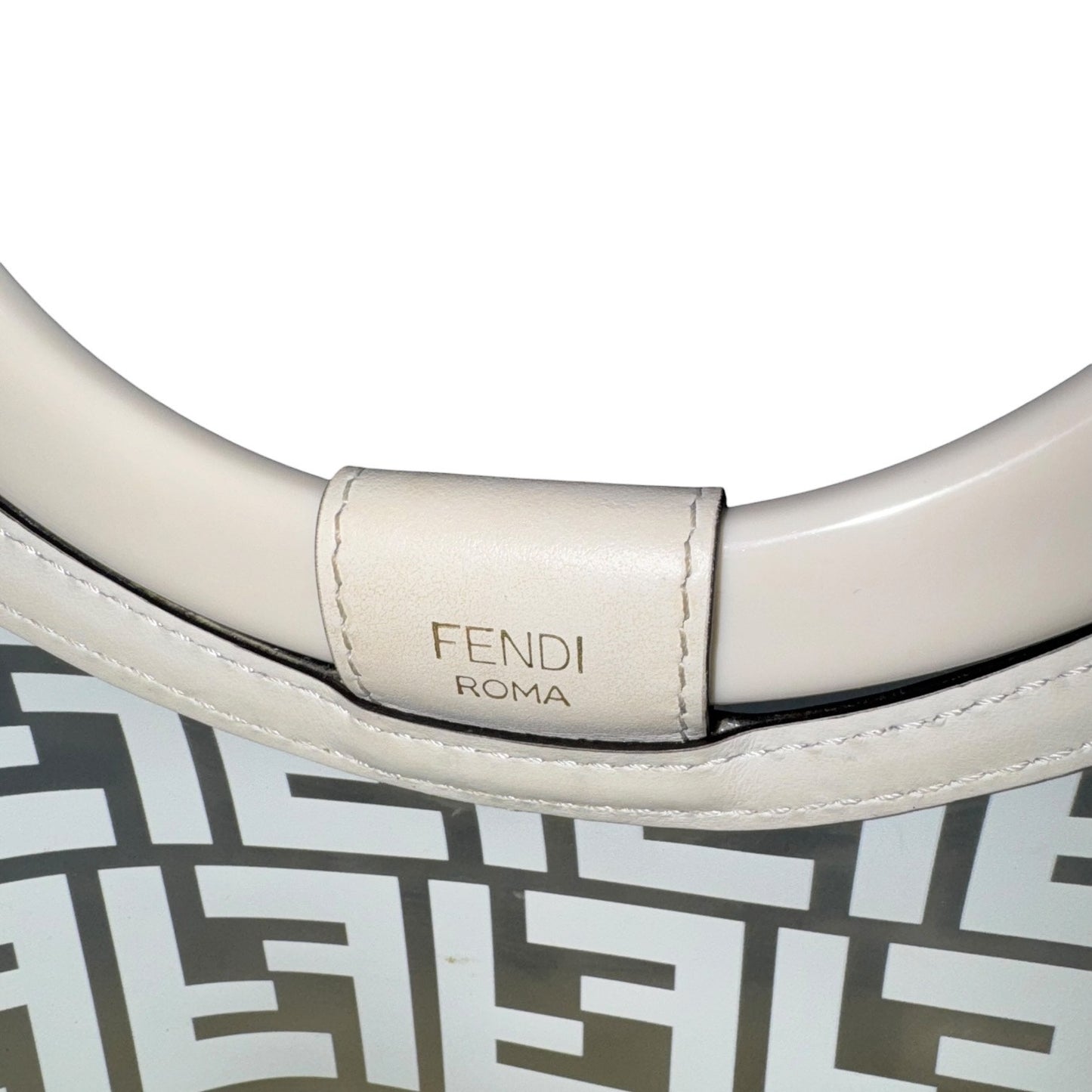 Fendi Zucca Runway Shopper Tote